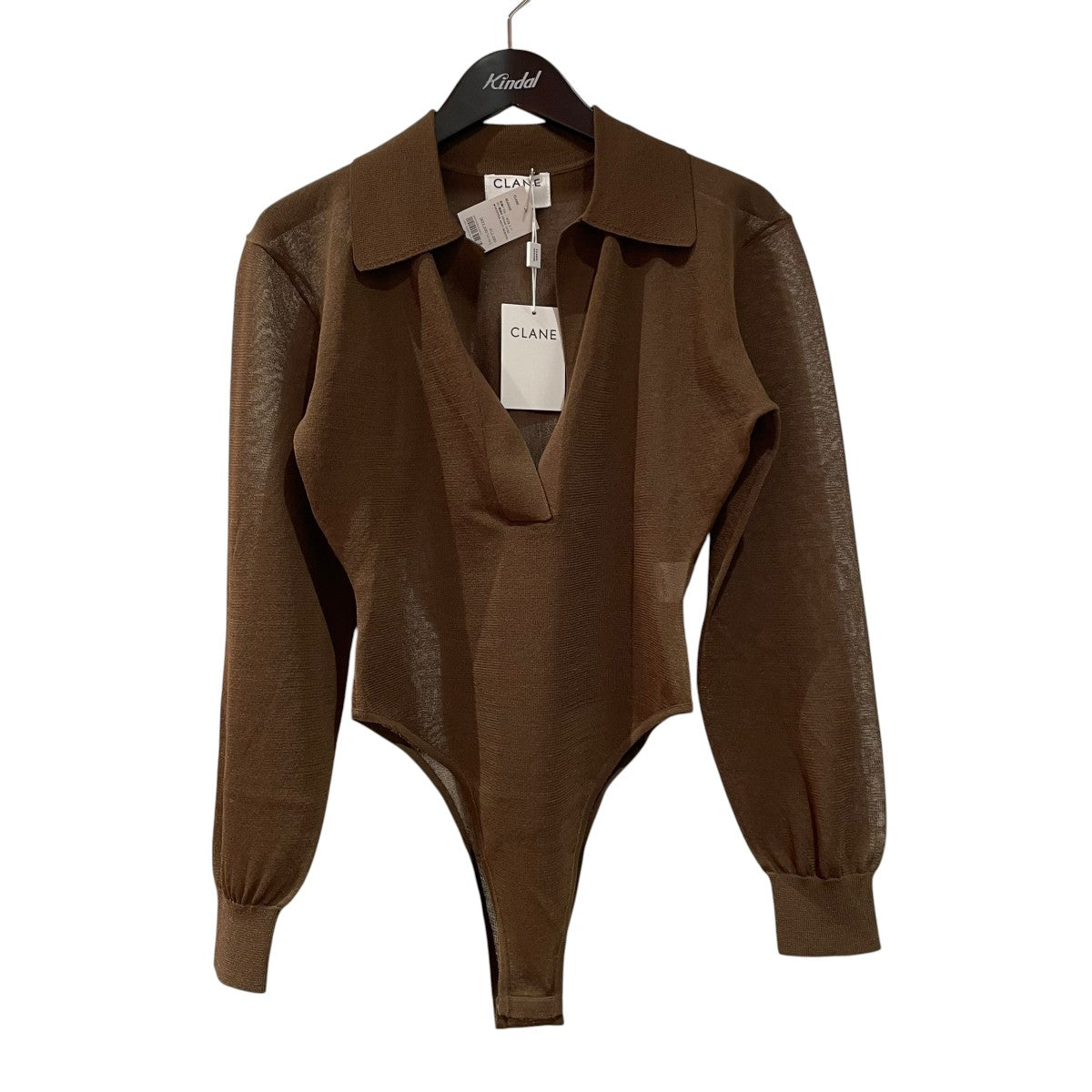 CLANE(クラネ) SKIPPER KNIT BODYSUITS長袖ブラウス10106-2183 10106