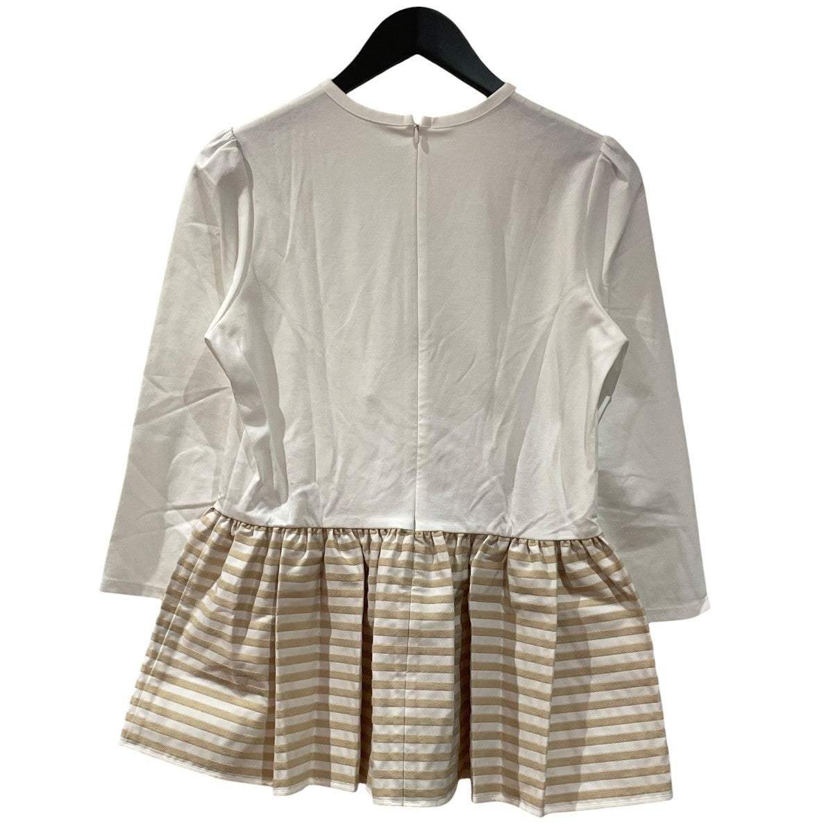 BORDERS AT BALCONY PEPLUM LONG SLEEVE TEE長袖カットソーBD2211-2B-14 古着・中古-2枚目のアイテム画像