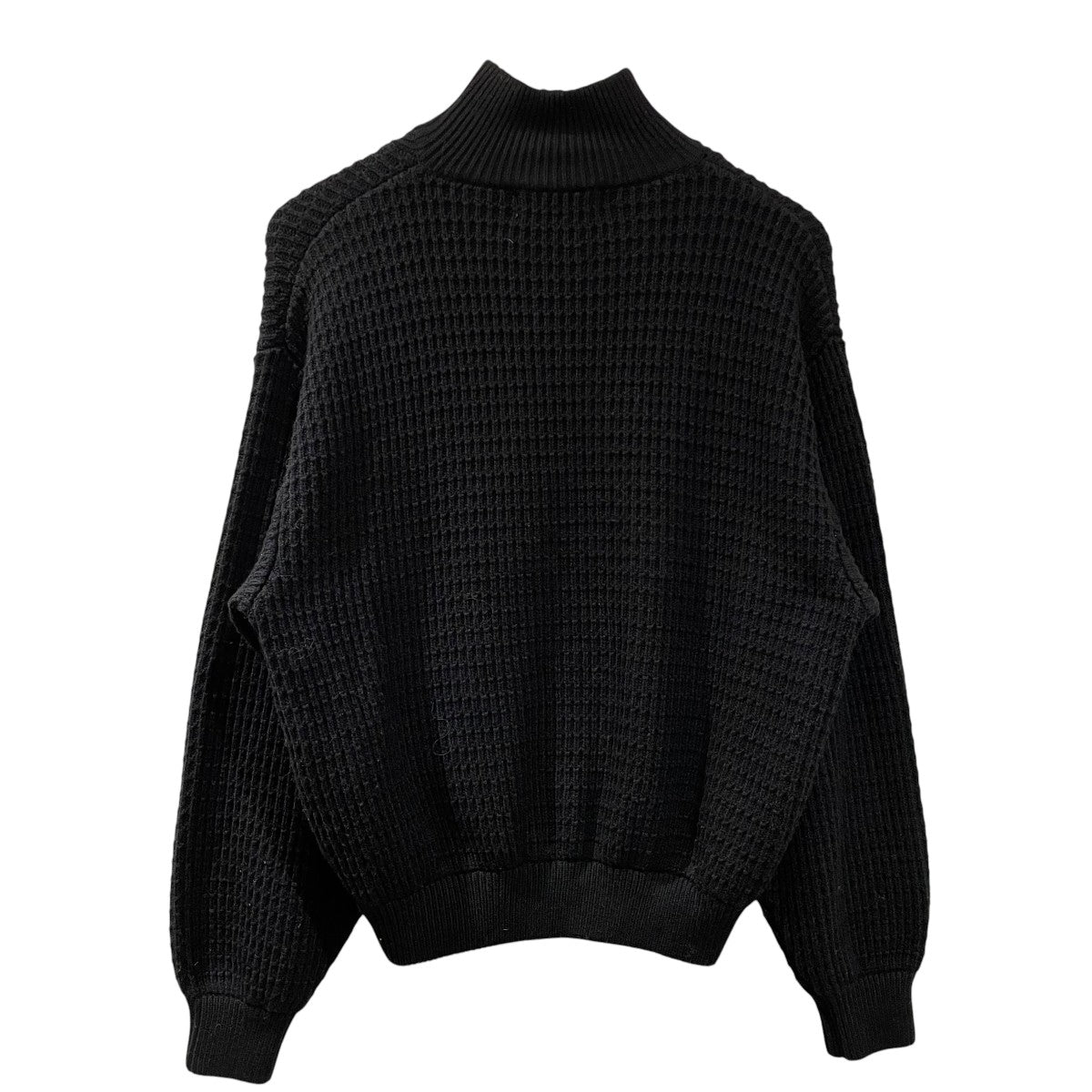 Zip up over knitハーフジップニット460hal70 1231