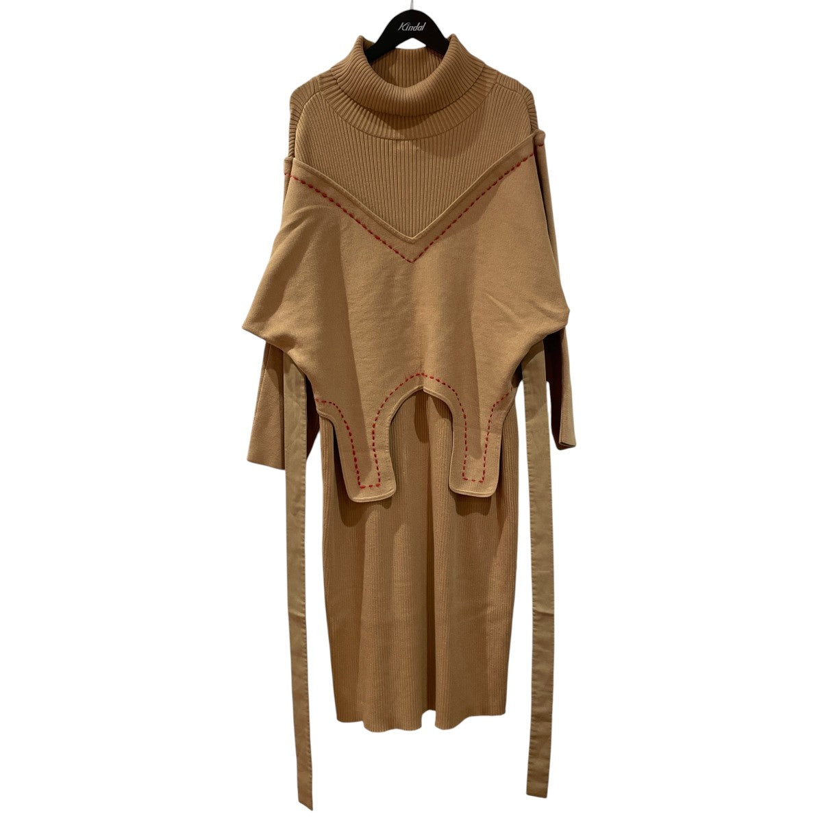 Layered Knit Dressニットワンピース2320503014