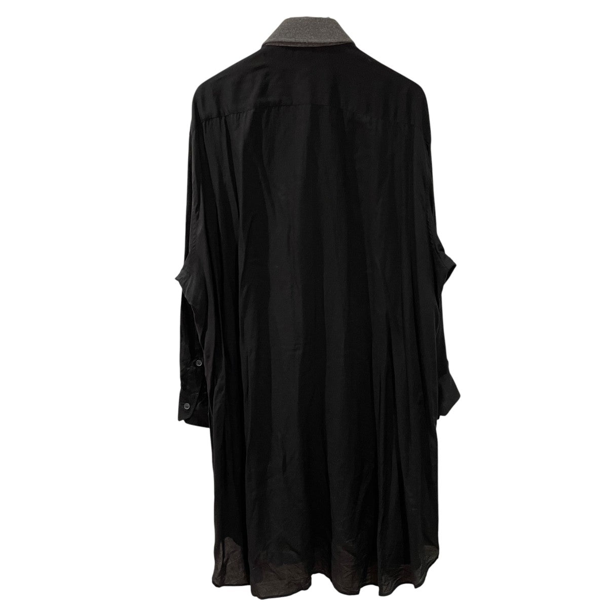 VARIOUS MATERIAL COMBINATION DESIGN SHIRT長袖シャツGO-B19-806