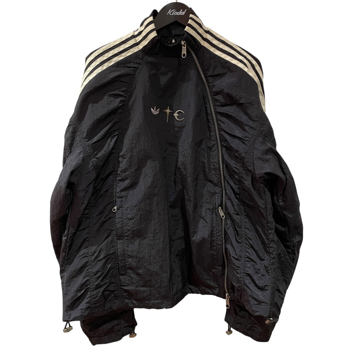 adidas×THUG CLUB Woven Track Topトラックジャケット ブラック サイズ