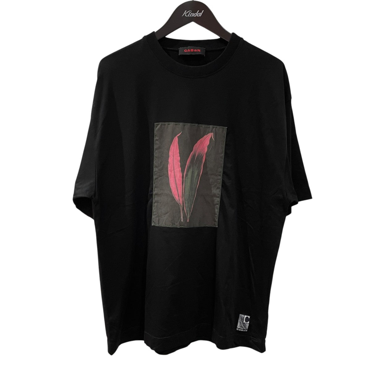 スビンコットン モザイクプリントTシャツ59-03-11-03010