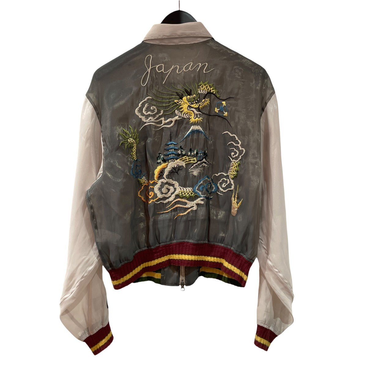 Sheer Pearl Mosquito Guard 2TONE Vietnam JacketブルゾンK2504LJ183