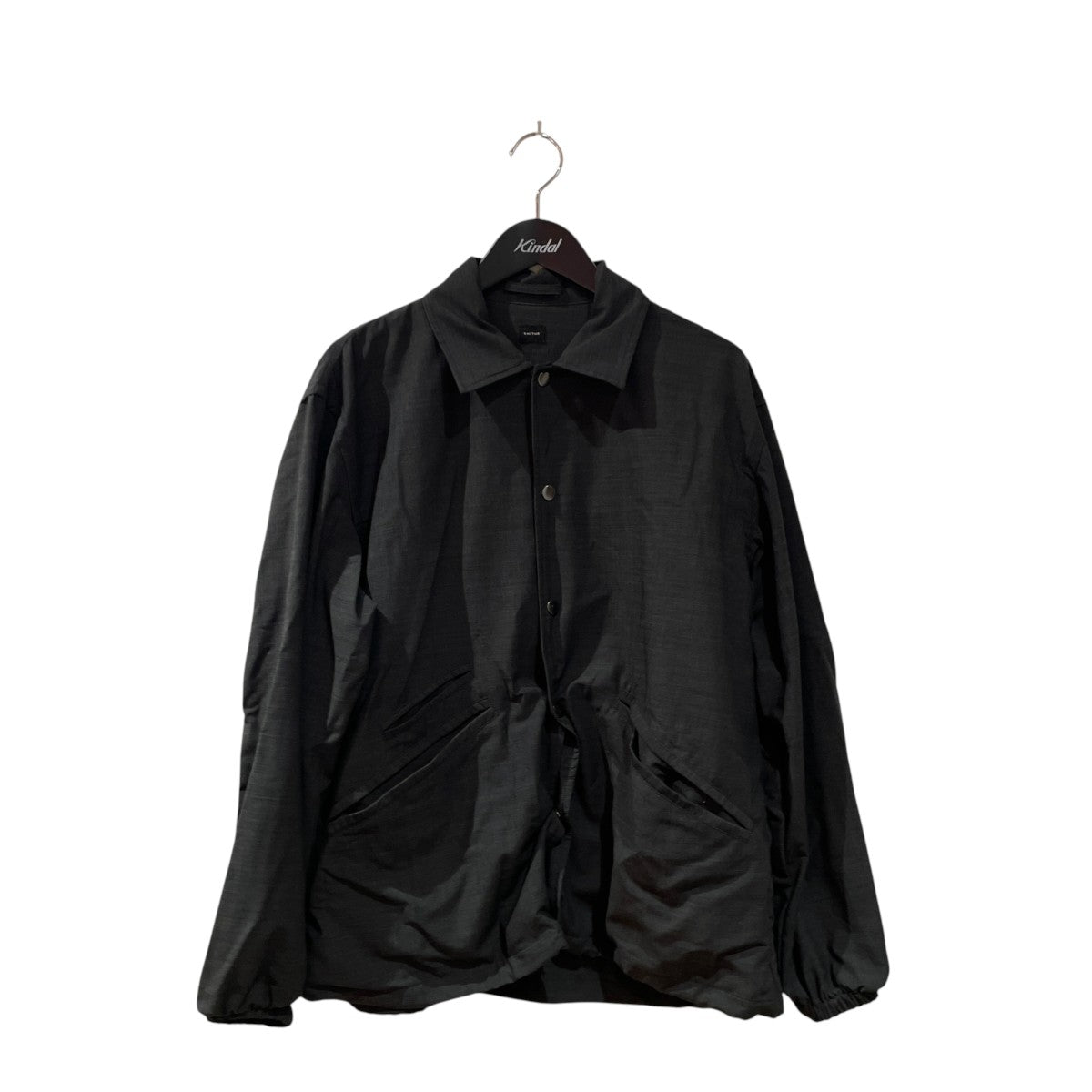 RHYTHR(リズル) SUMMER WOOL MIX COACH JACKET長袖シャツRHY-057 RHY