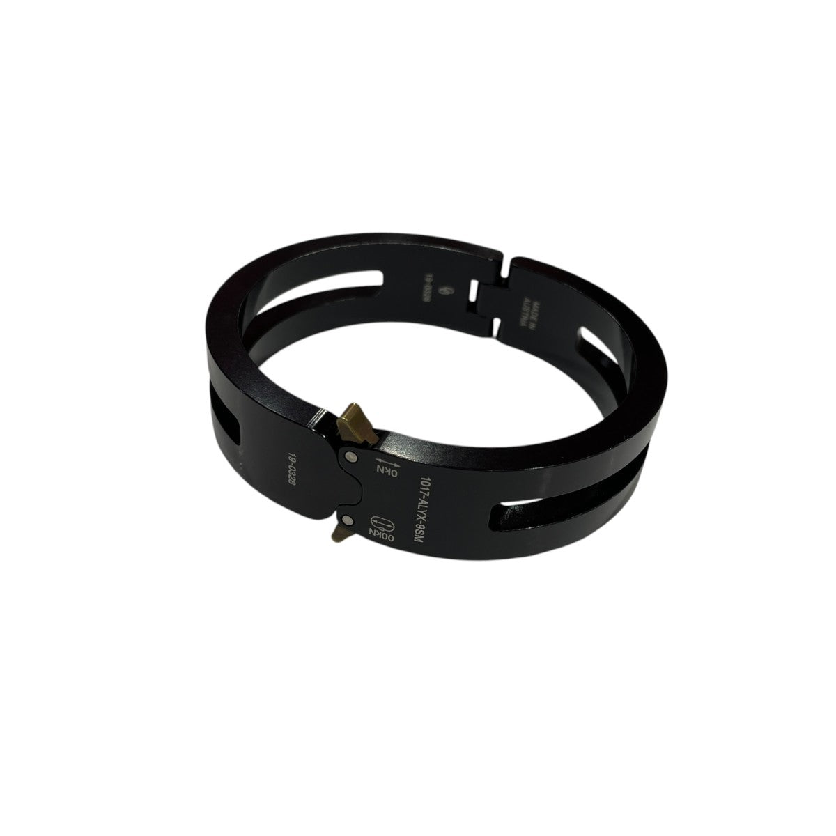 1017 ALYX 9SM(アリクス) バックルブレスレット19-0328 19-0328