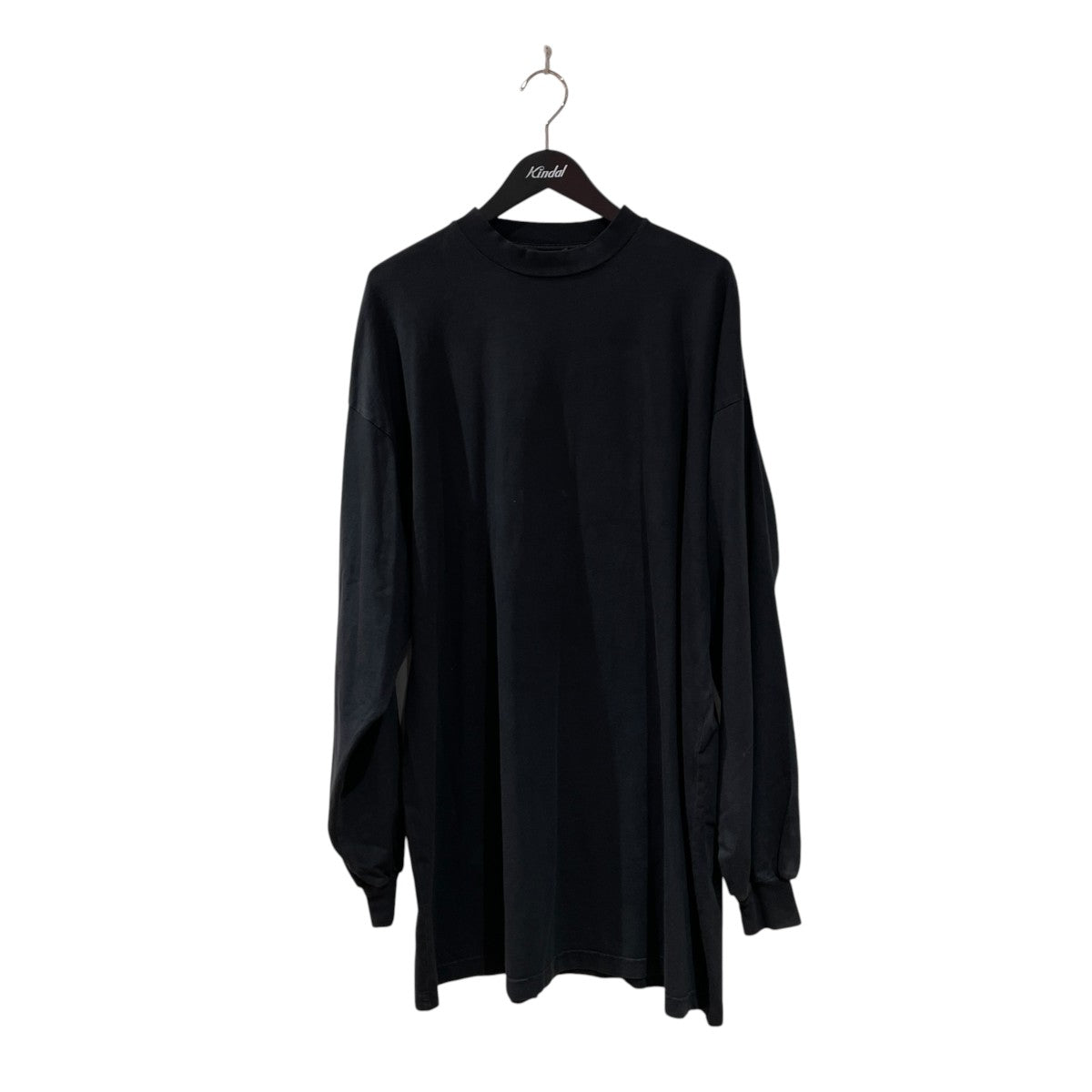 BALENCIAGA オーバーサイズ長袖Tシャツ 693949TMVC1 BALENCIAGA(バレンシアガ) Back Label Oversized Long Sleeve Tee