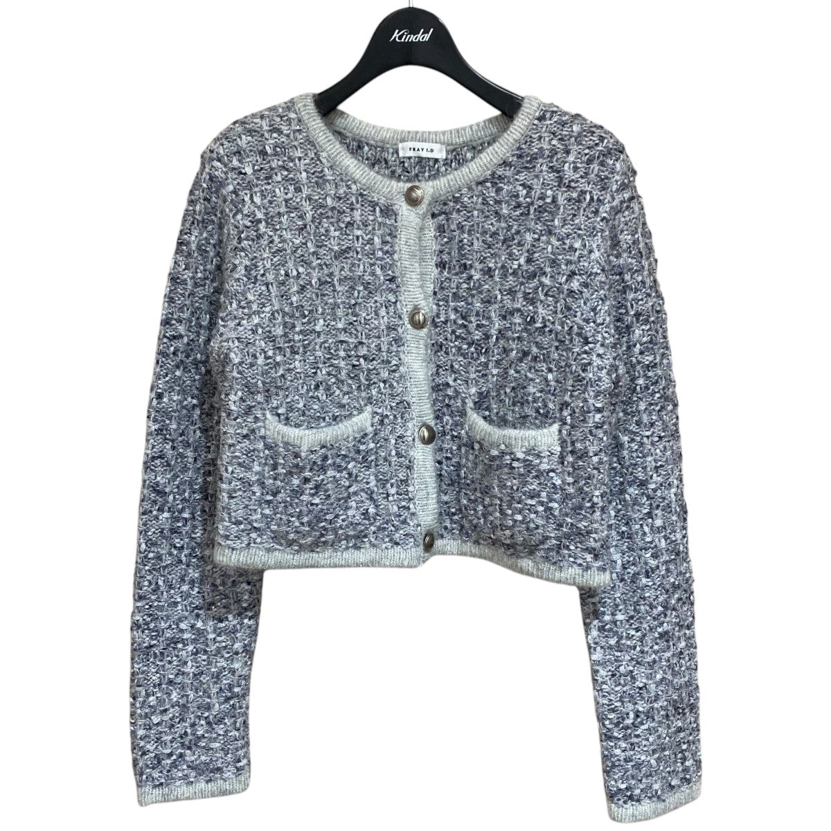 ツィードニットカーディガンFWNT244167