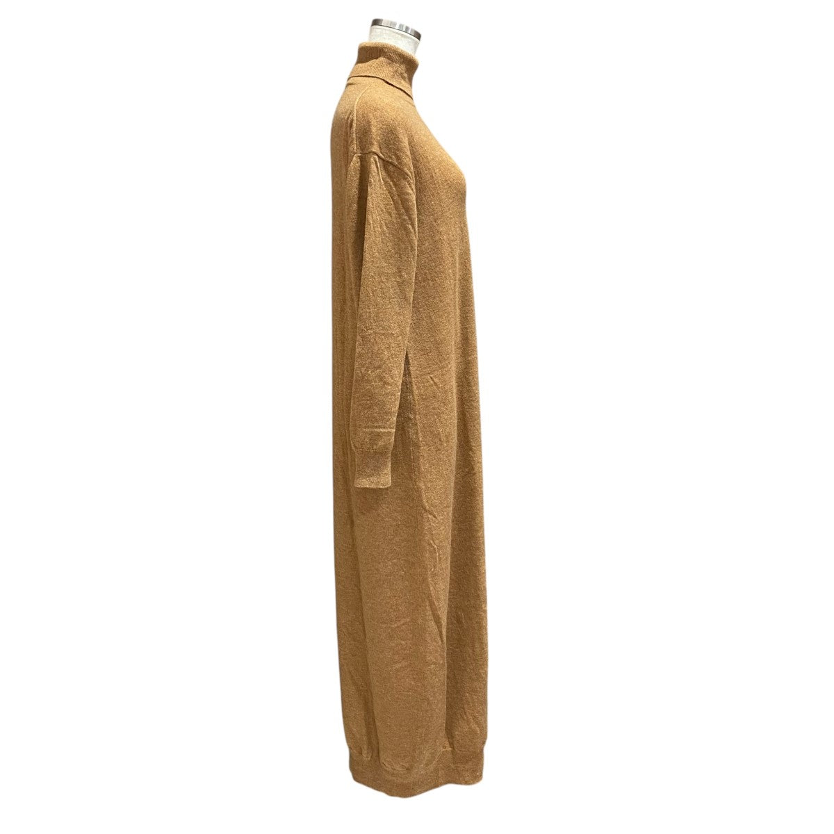 WOOL CASHMERE TURTLE MAXI ONE PIECE1626-119-2783