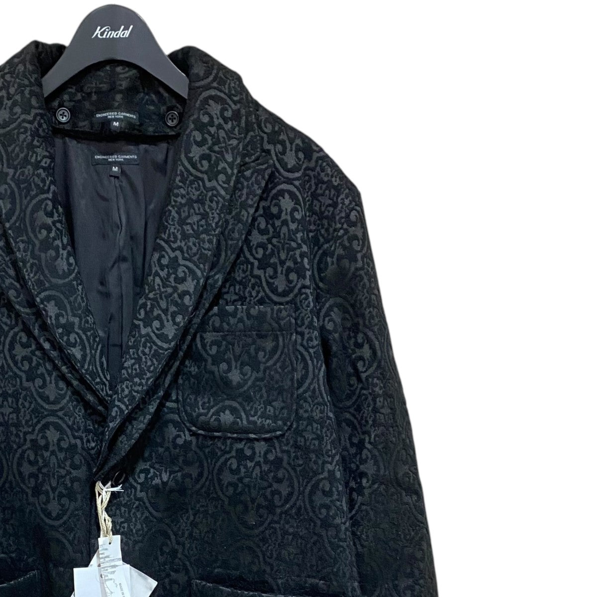 24AWTrans JacketEG 22 TRANS JKT Crest Flocked Jacquard