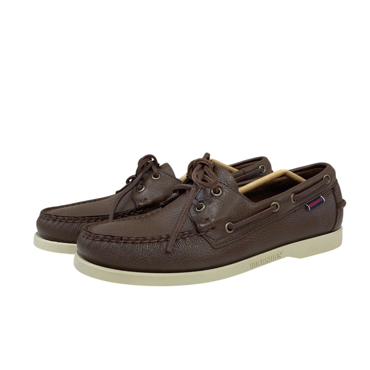 【美品】SEBAGO セバゴ デッキシューズ 茶色 革 27cm SEBAGO セバゴ ／ スエードローファー型デッキシューズ「DAN