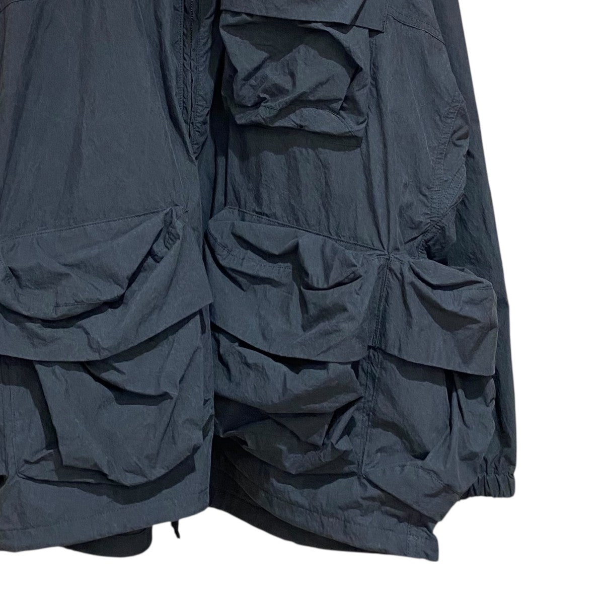 snow peak INDIGO C/N PARKA24AU401 古着・中古-4枚目のアイテム画像