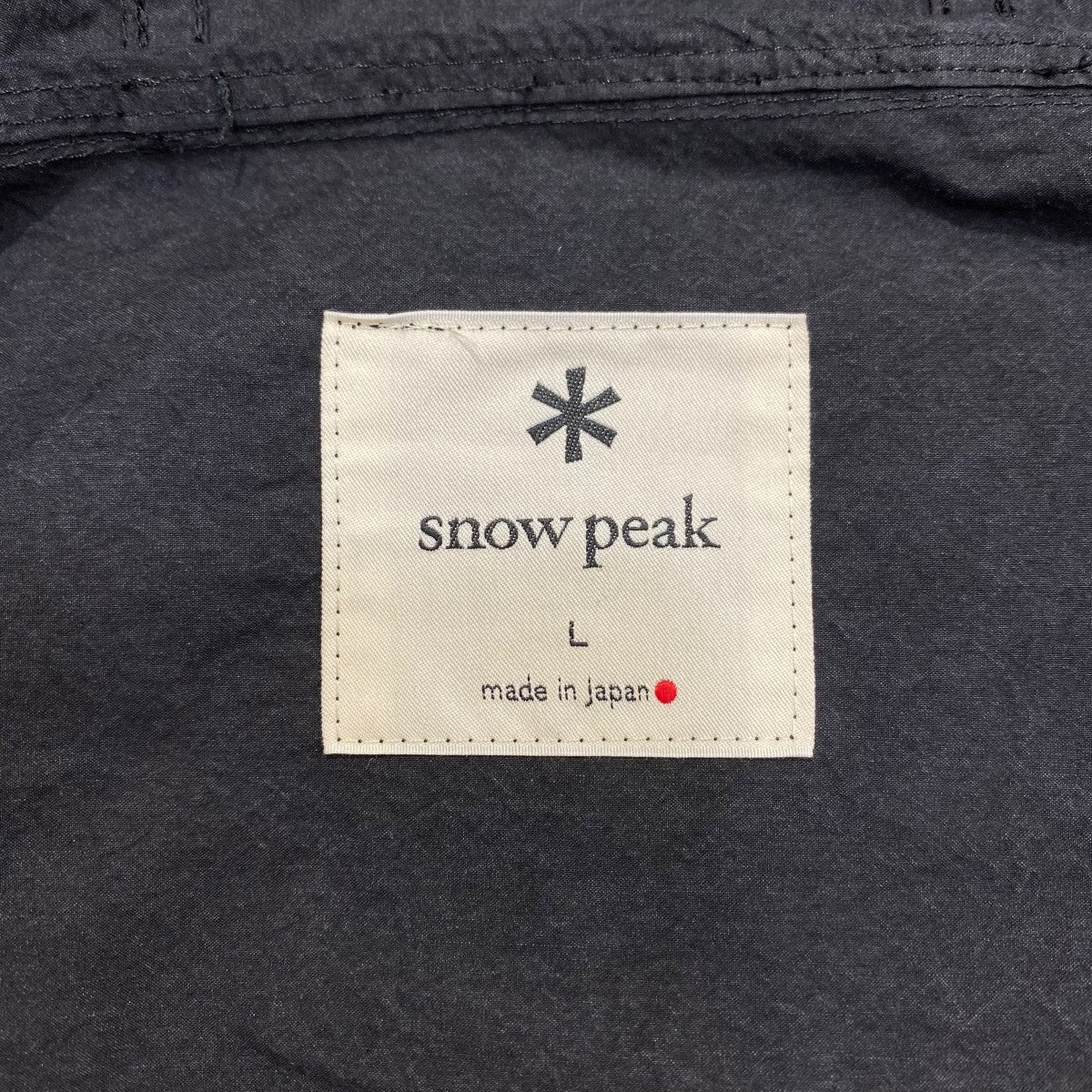 snow peak INDIGO C/N PARKA24AU401 古着・中古-5枚目のアイテム画像
