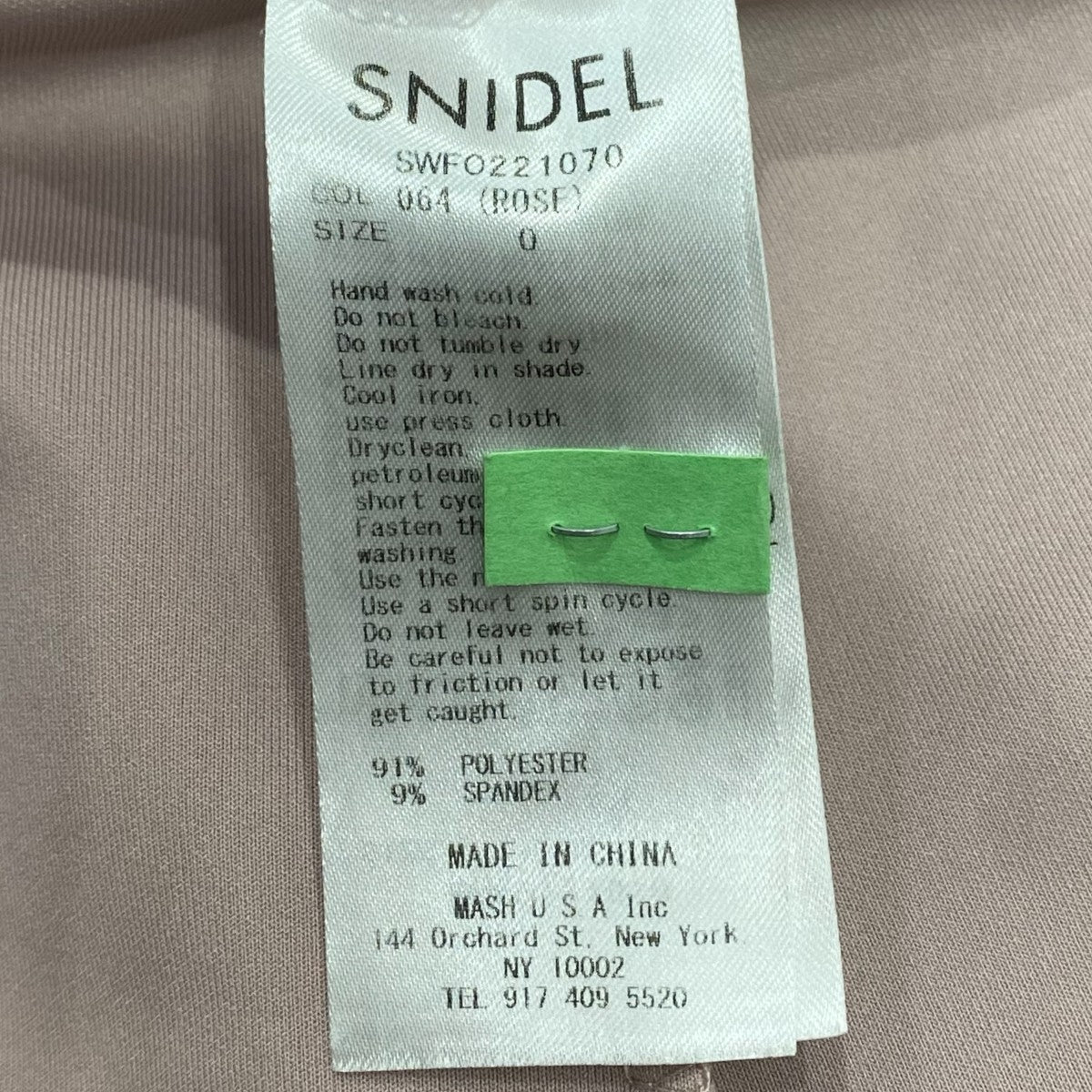 Snidel カットタイトドレスSWFO221070 古着・中古-6枚目のアイテム画像