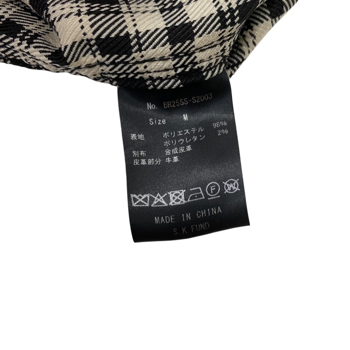 NEWRICH CHECK SHIRT JACKETBR25SS-S2003