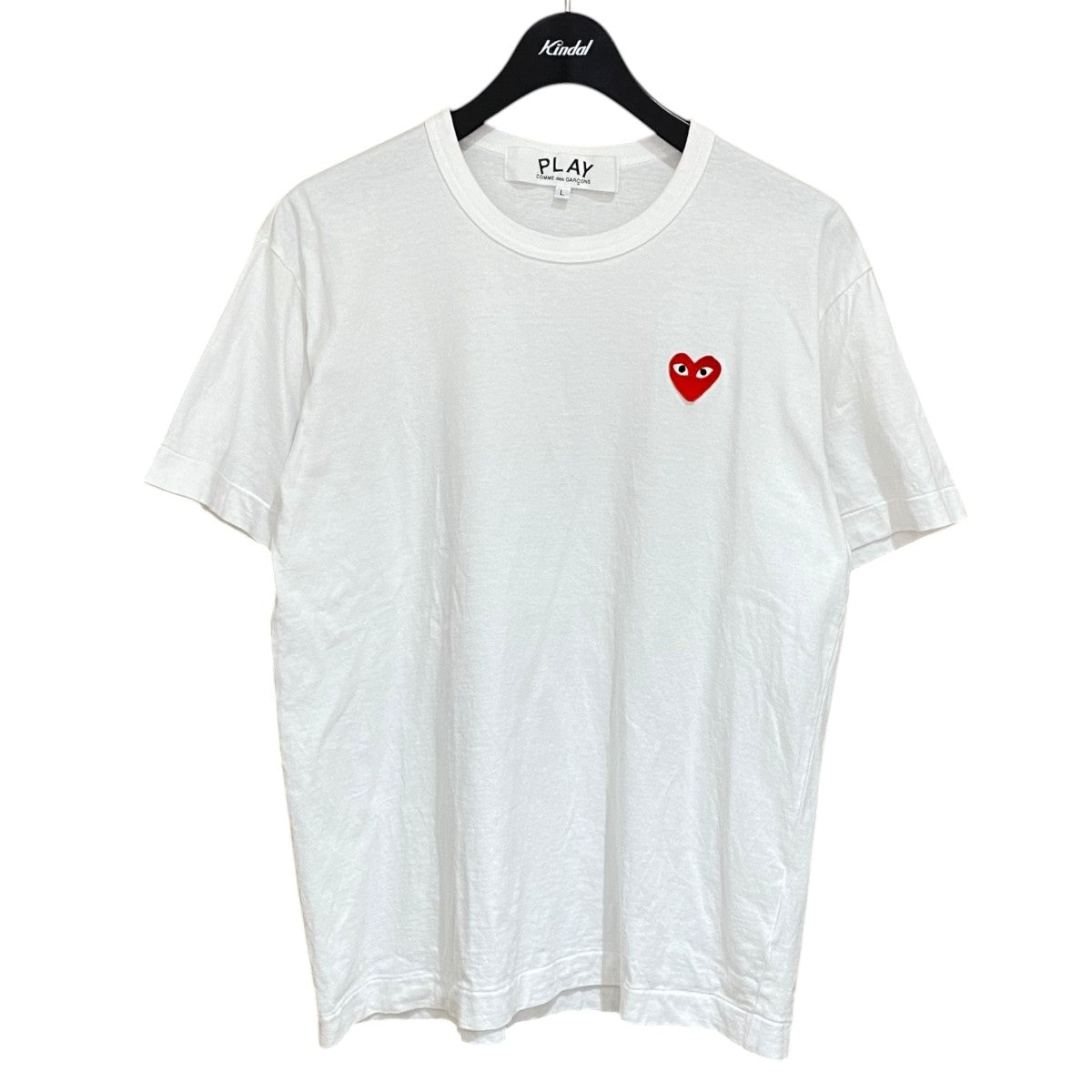 PLAY COMME des GARCONS(プレイコムデギャルソン) ロゴTシャツAX-T108