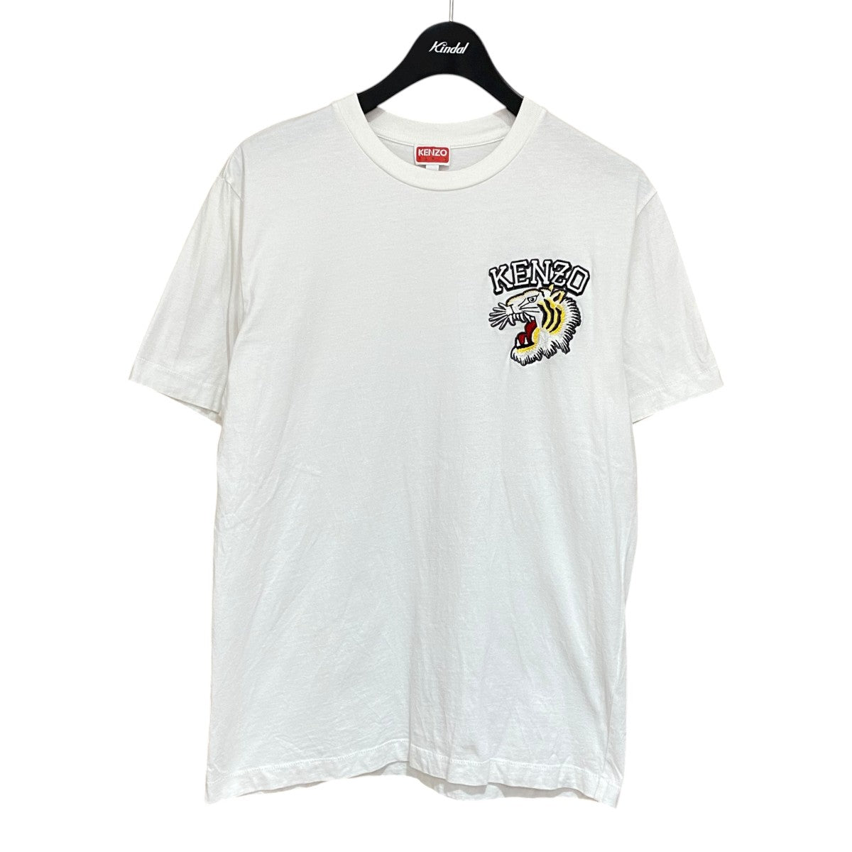 KENZO ラッキータイガー Tシャツ Mサイズ ホワイト KENZO - 【残りわずか】'KENZO LUCKY TIGER' オーバーサイズ Tシャツ