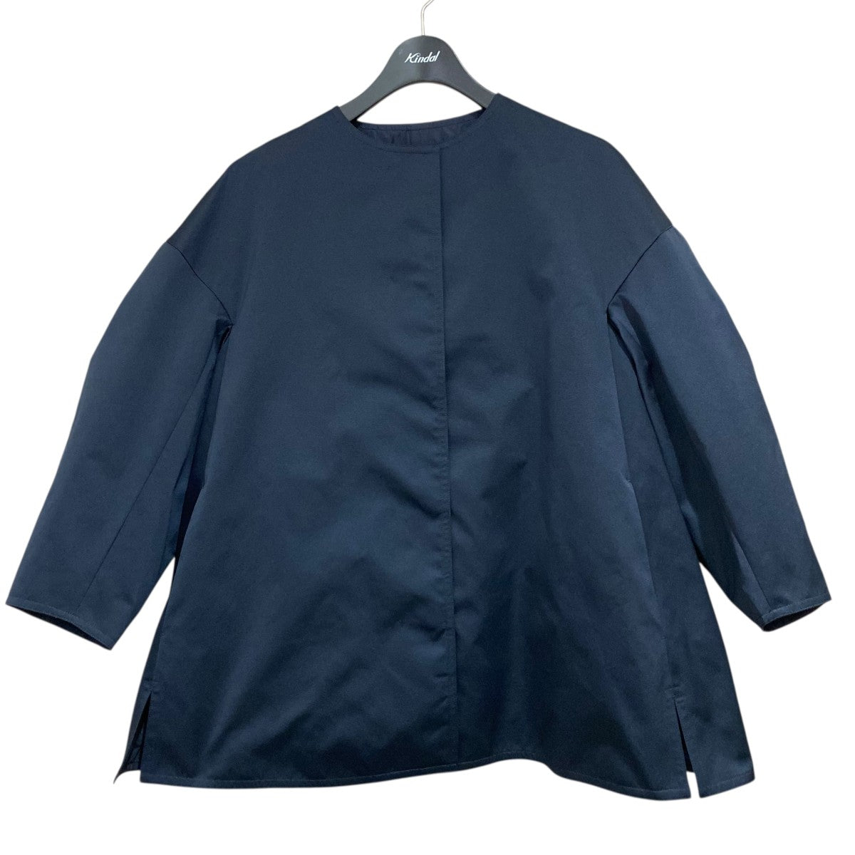 Drawer(ドゥロワー) グログランノーカラーコート6525-299-0883