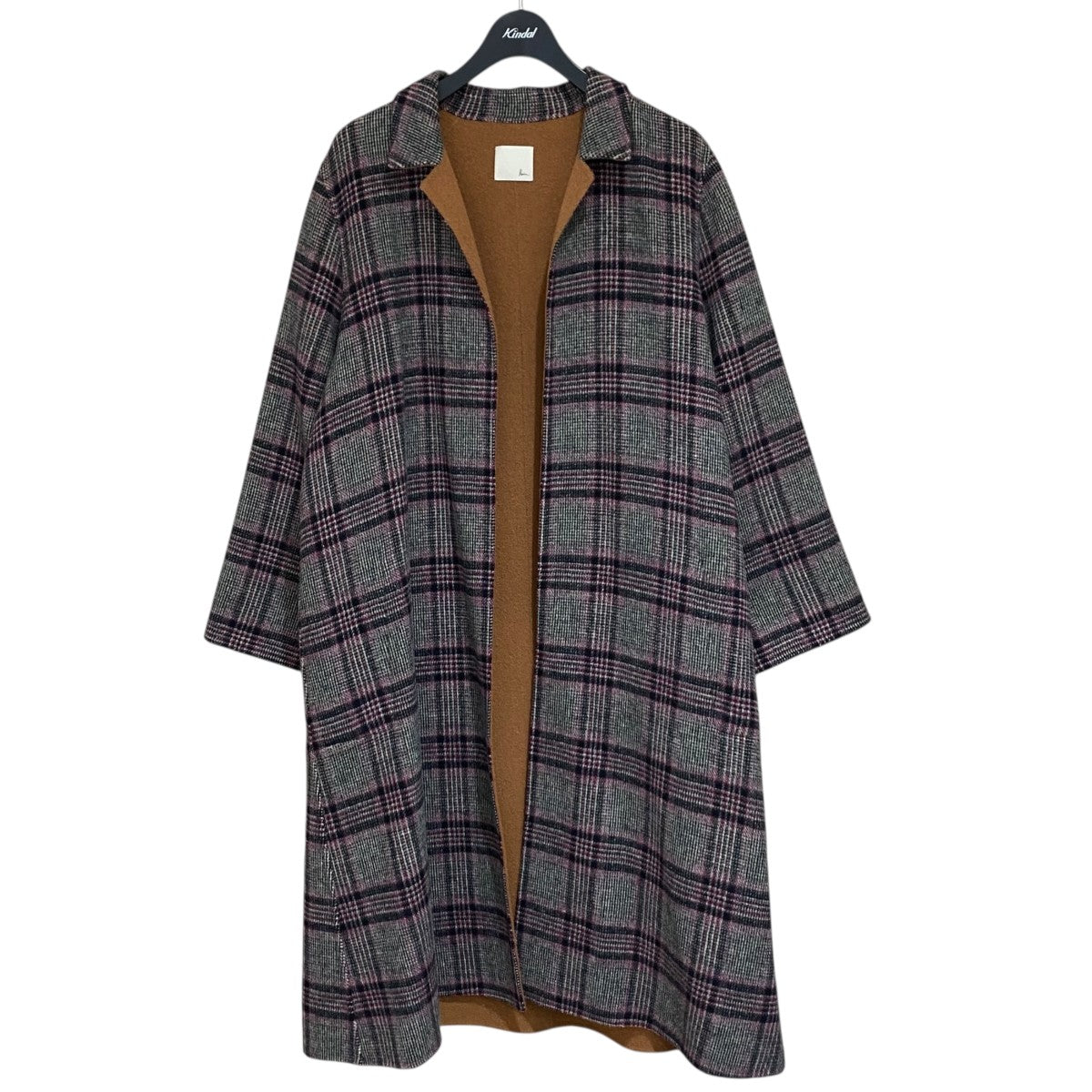 BARENA チェックコート BARENA チェックコート