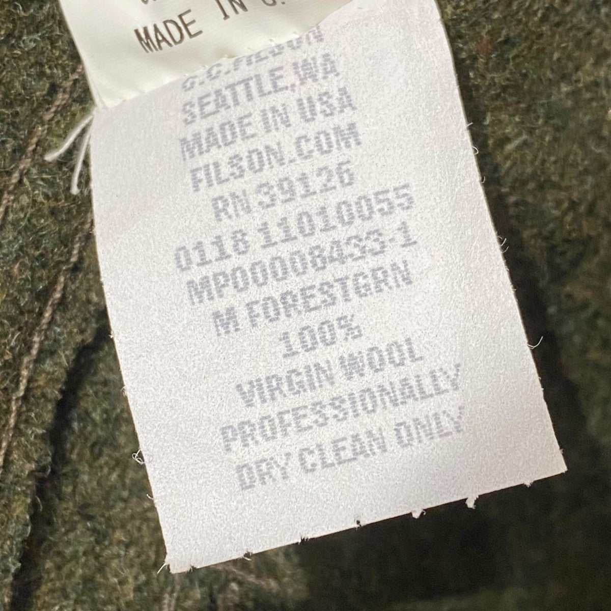 MACKINAW WOOL VEST8037-45-70002