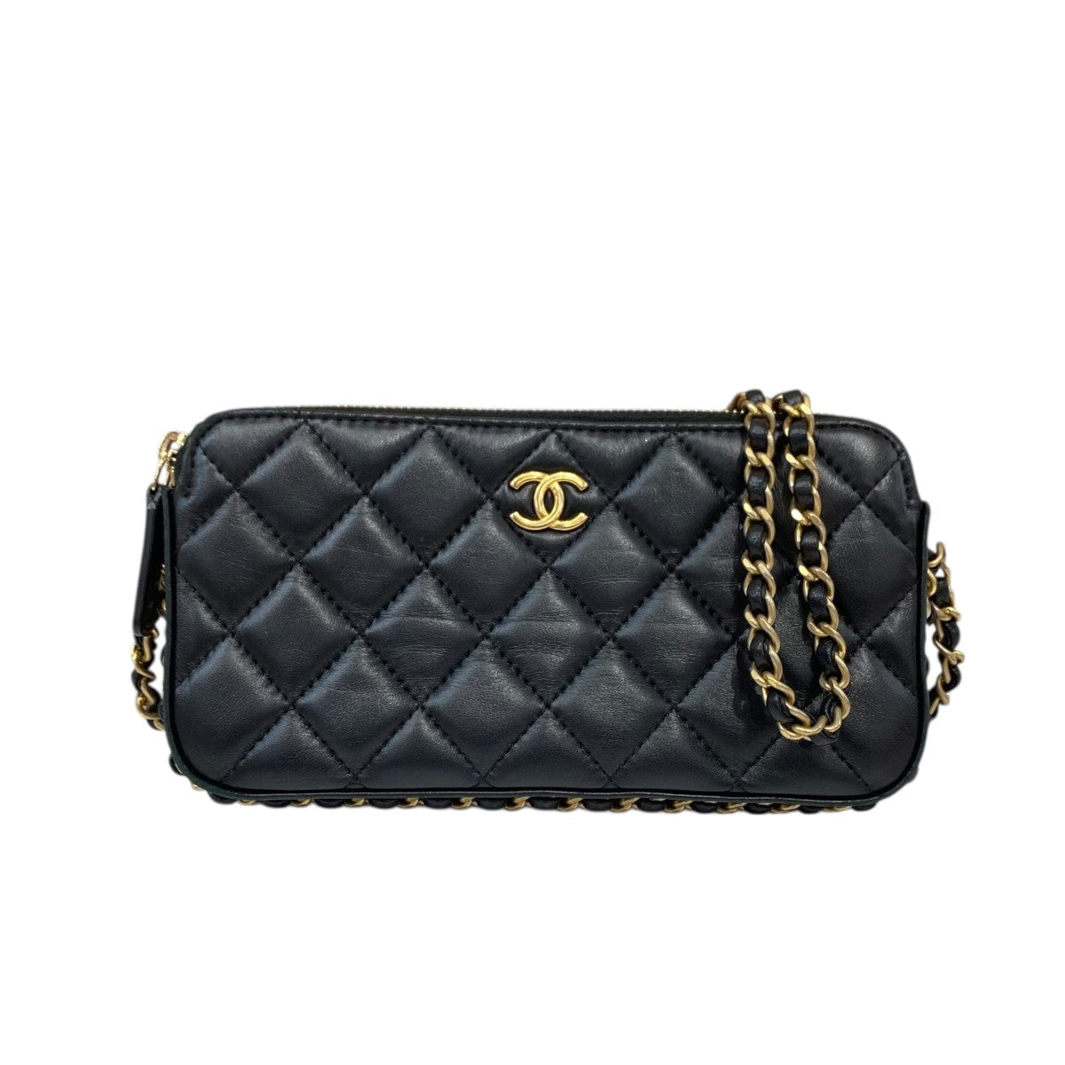 CHANEL チェーンウォレット チェーンウォレット ブラック 黒[AP4062 B16977 94305] Chain Wallet
