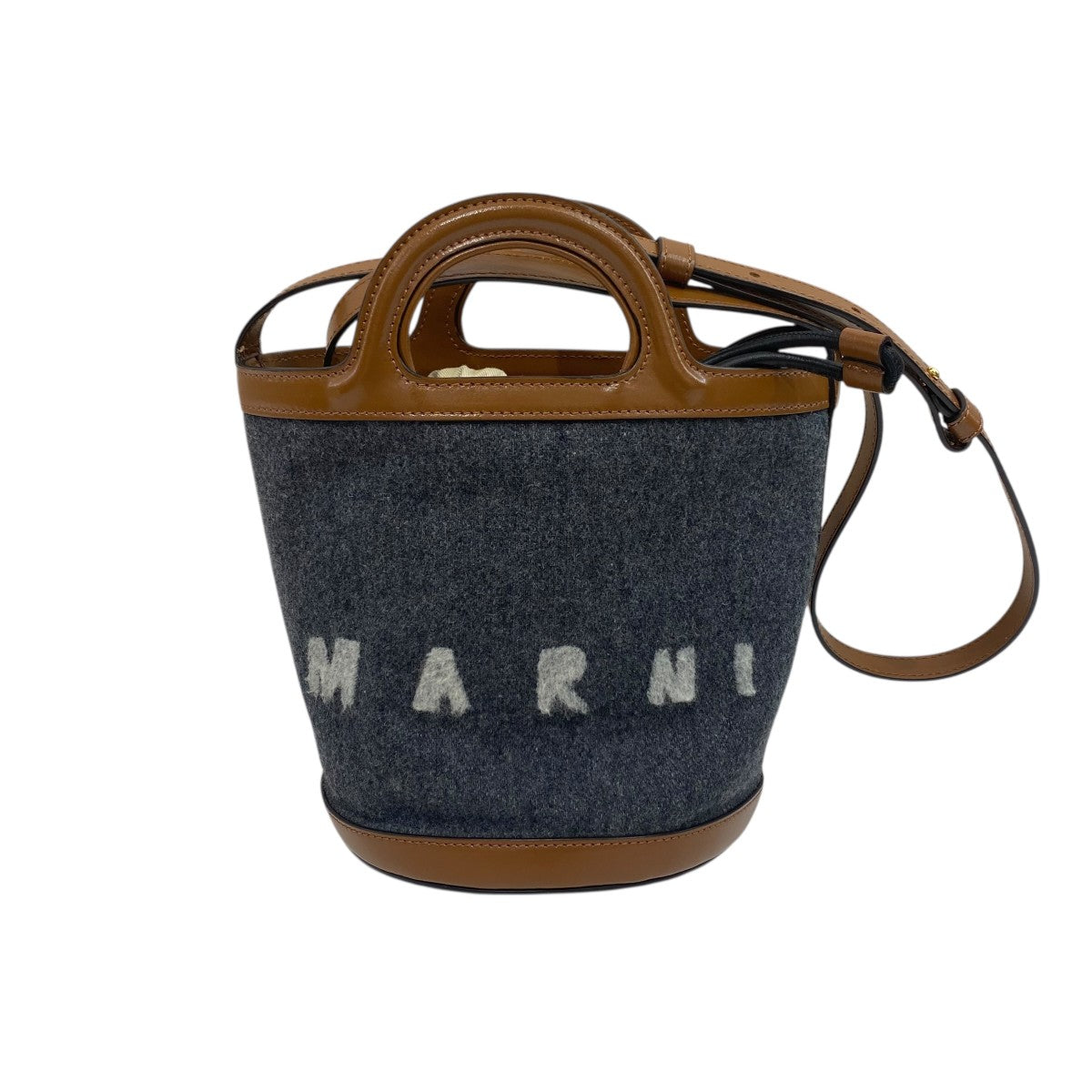 MARNI(マルニ) バケットショルダーバッグ SCMP0056Q4 グレー｜【公式 