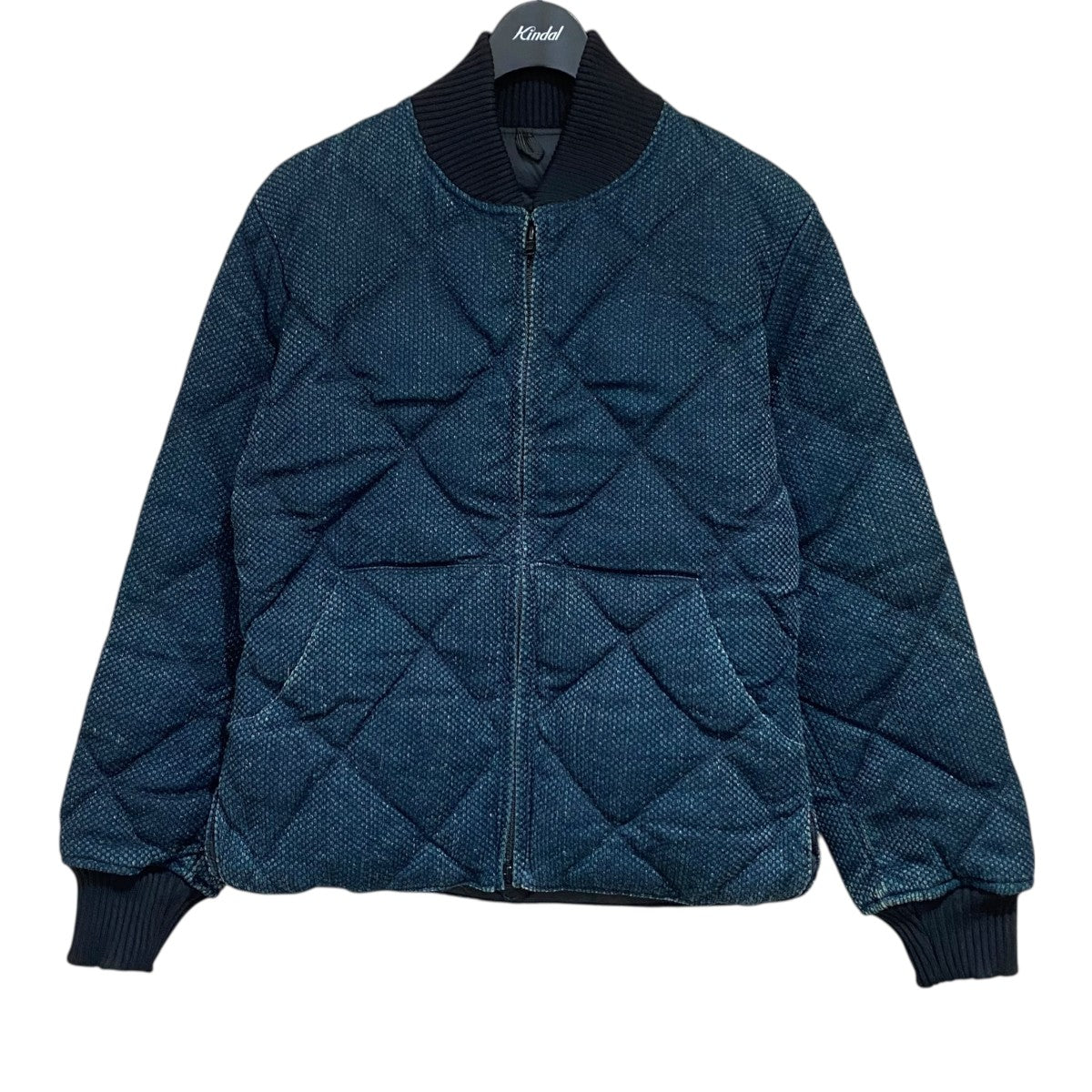 ダウンジャケット16-011-480-0008-3-0 J.S.HOMESTEAD別注 刺し子ダウンジャケット