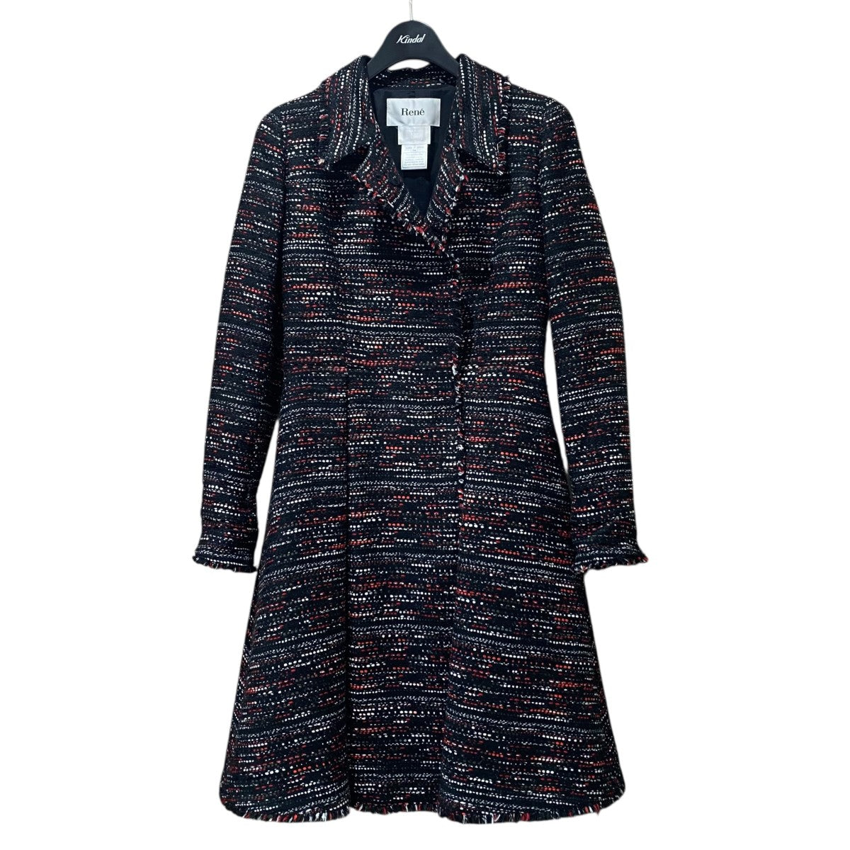 Rene(ルネ) ツイードコート6638190 6638190 ブラック サイズ 34