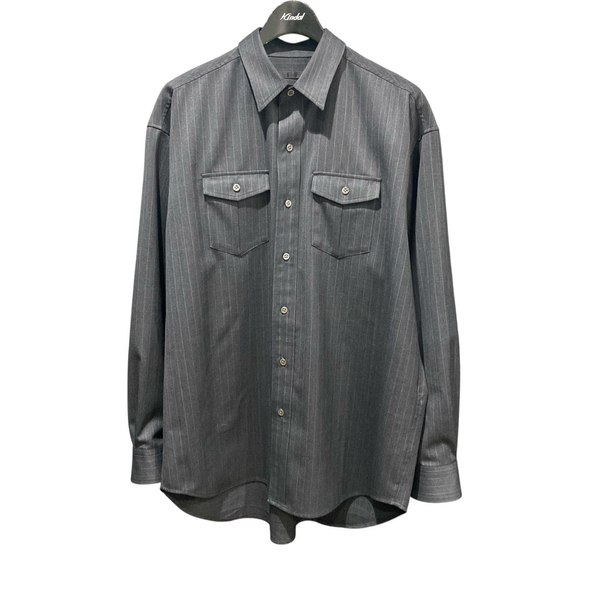 26SS10230702-1 PINSTRIPE WESTERN SHIRT