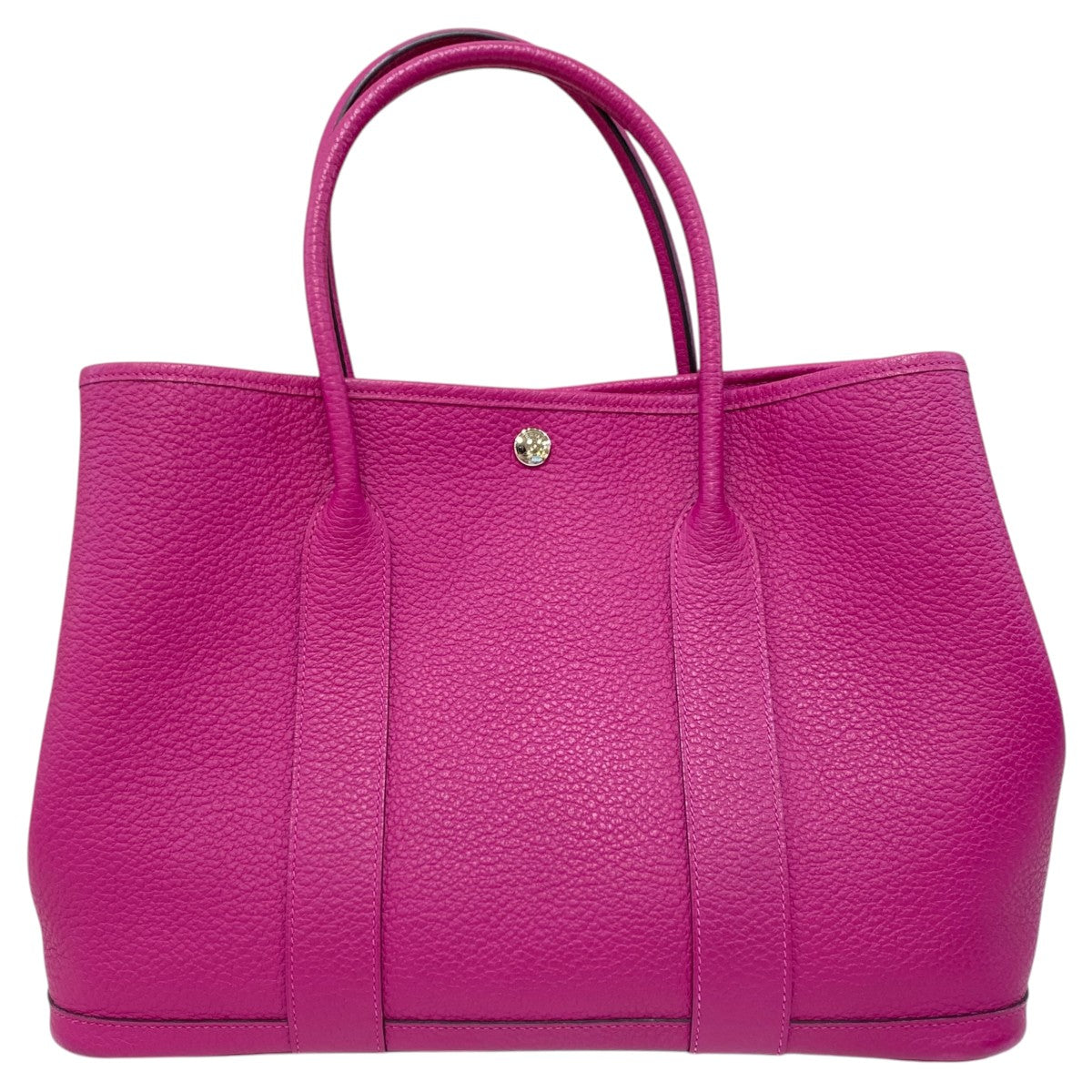 美品　ガーデンパーティーPM ローズパープル　ピンク　カントリー HERMES(エルメス) ガーデンパーティー36 PM カントリー C刻印18年