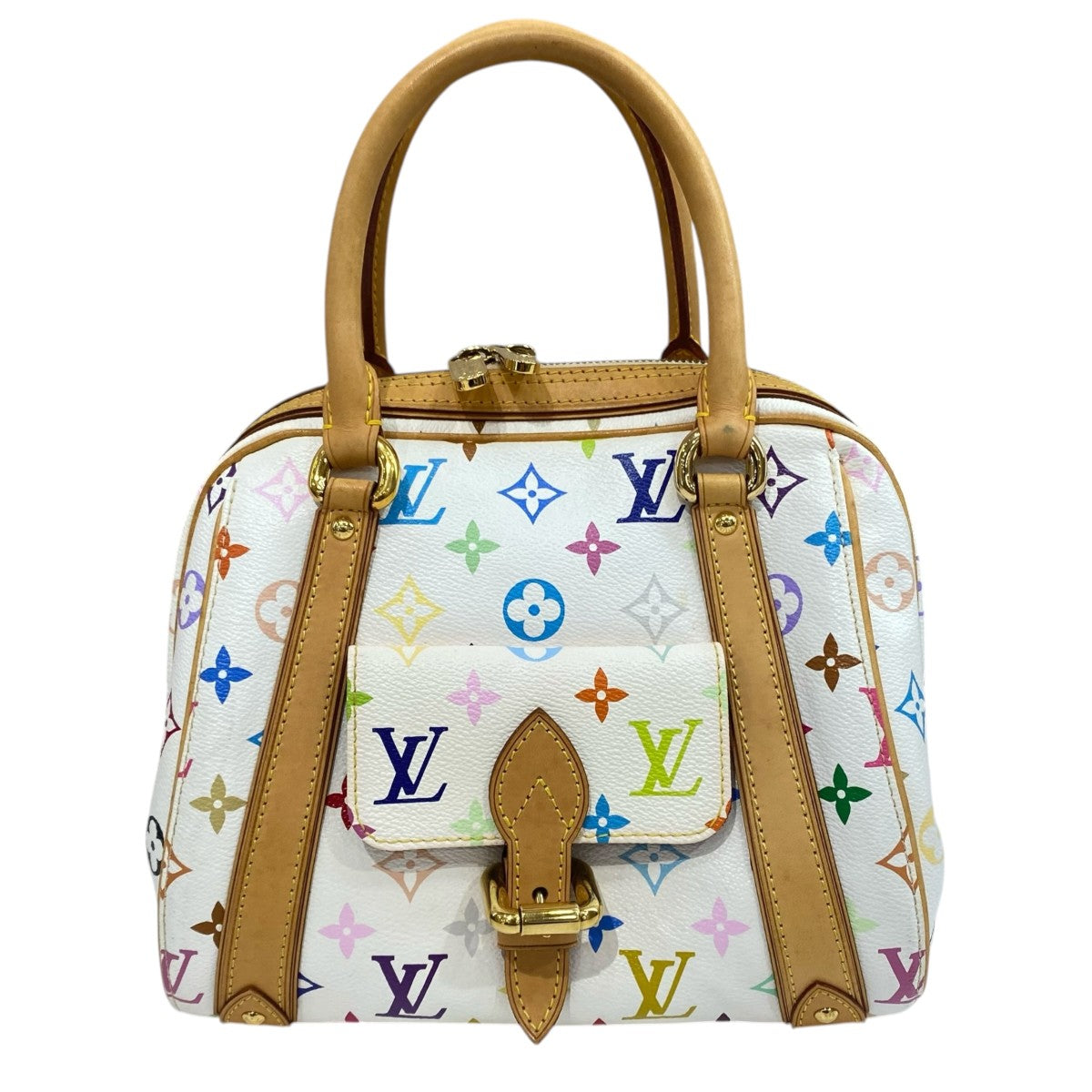 LOUIS VUITTON(ルイヴィトン) プリシラM40096 M40096 SP2017 ホワイト