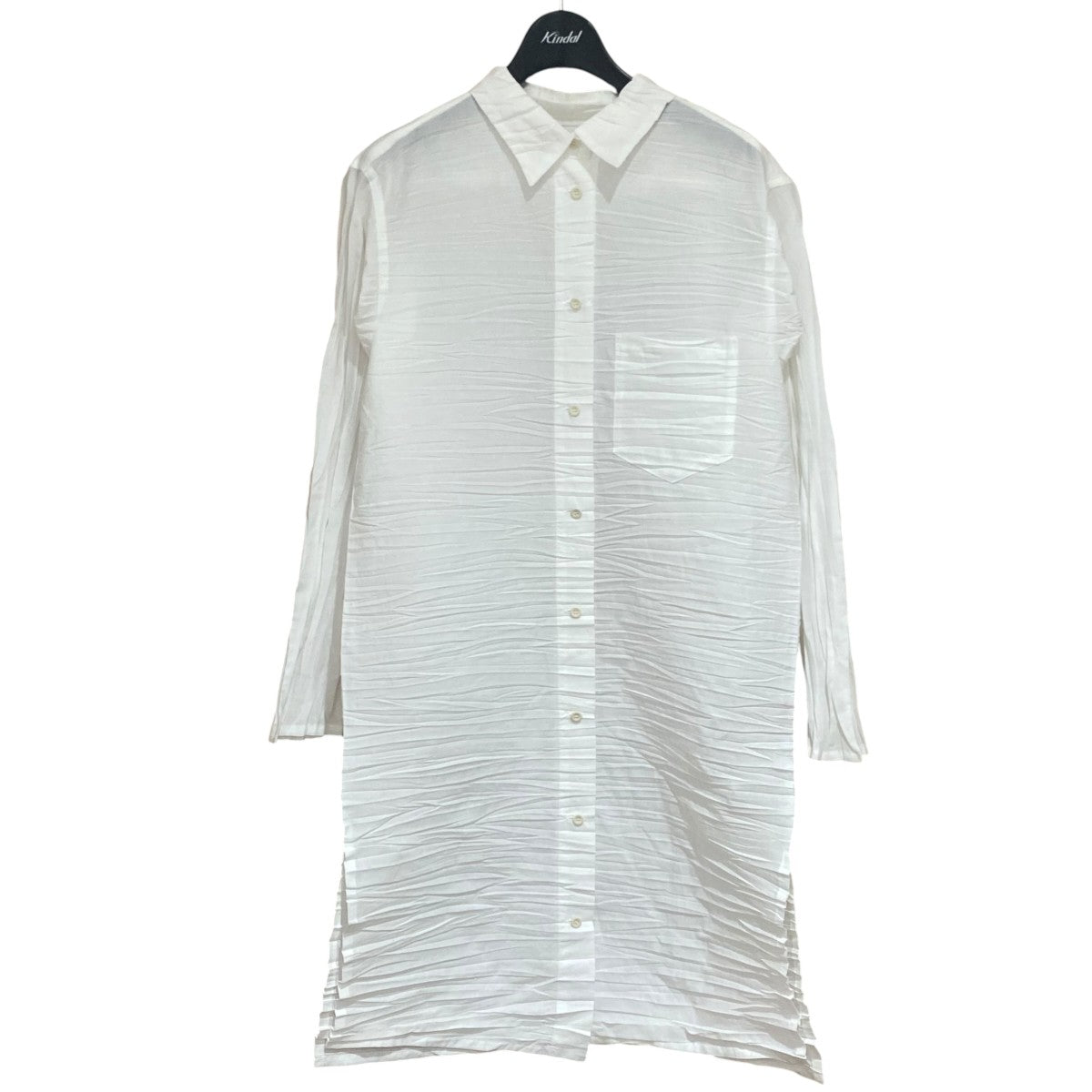 プリーツロングシャツHA51FJ503