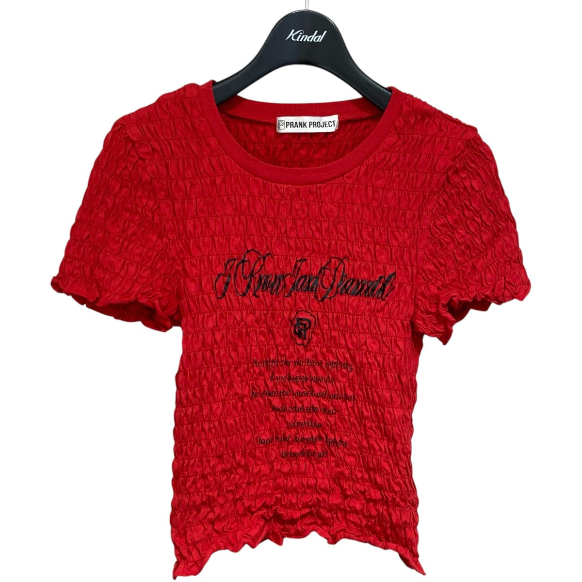 Shirring Logo Tops31241415633