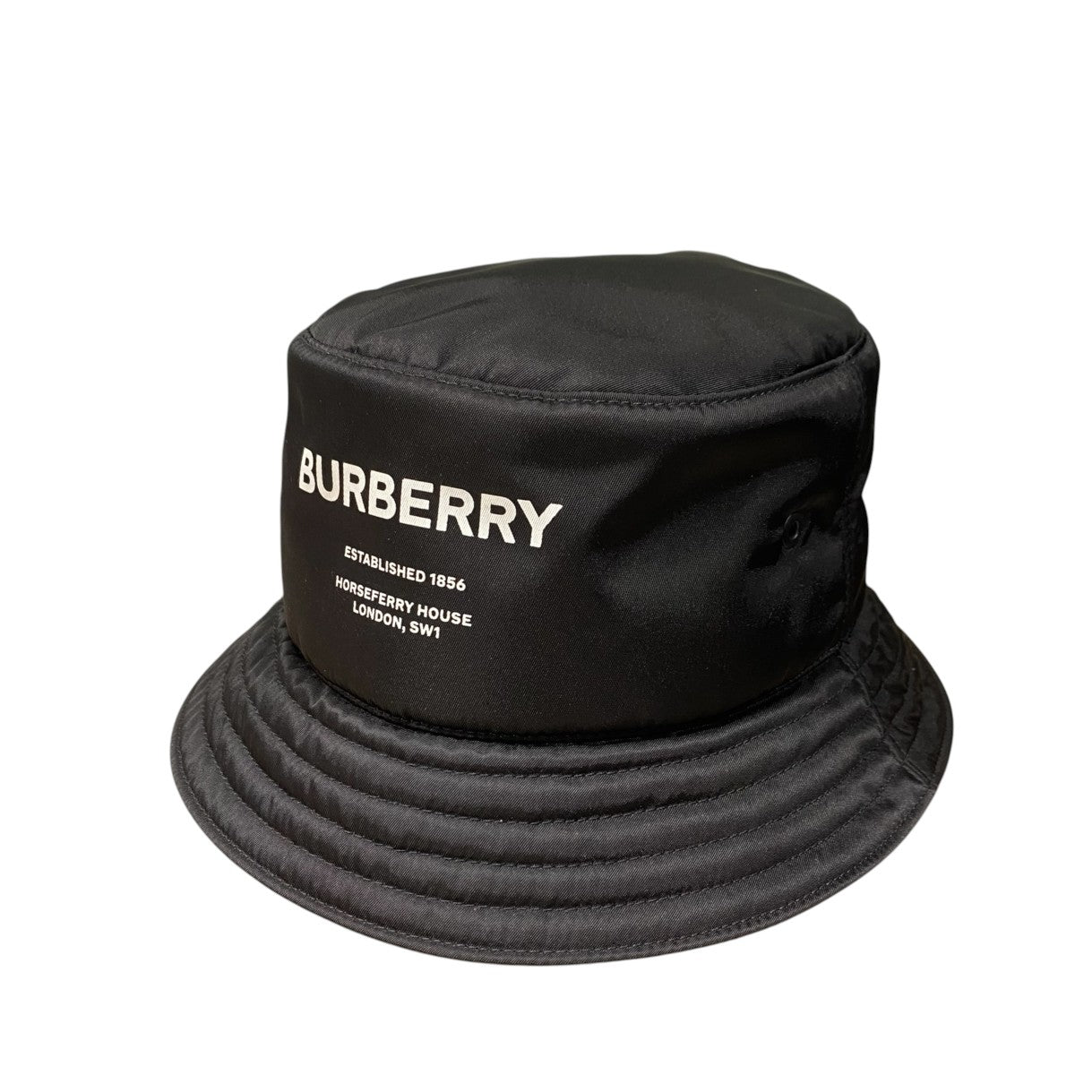 専用です。極美品★バーバリー ホースフェリー バケットハット 黒 M 57cm BURBERRY(バーバリー) ホースフェリーハット8044081 8044081 ブラック