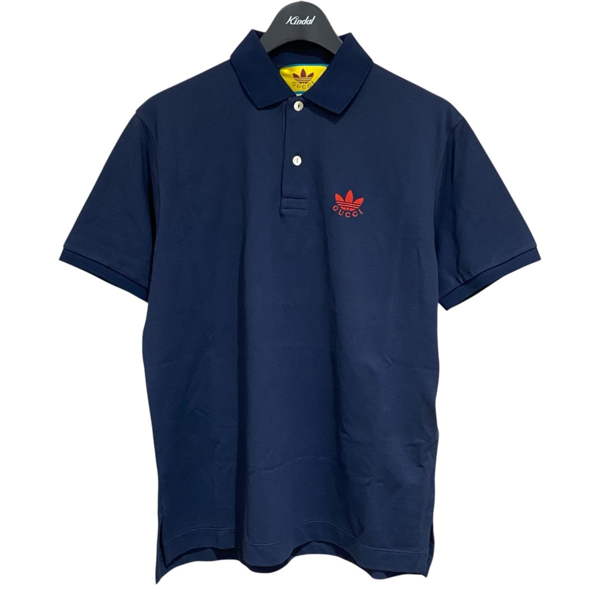 GUCCI×adidas ポロシャツ700497 700497 ネイビー サイズ XS｜【公式