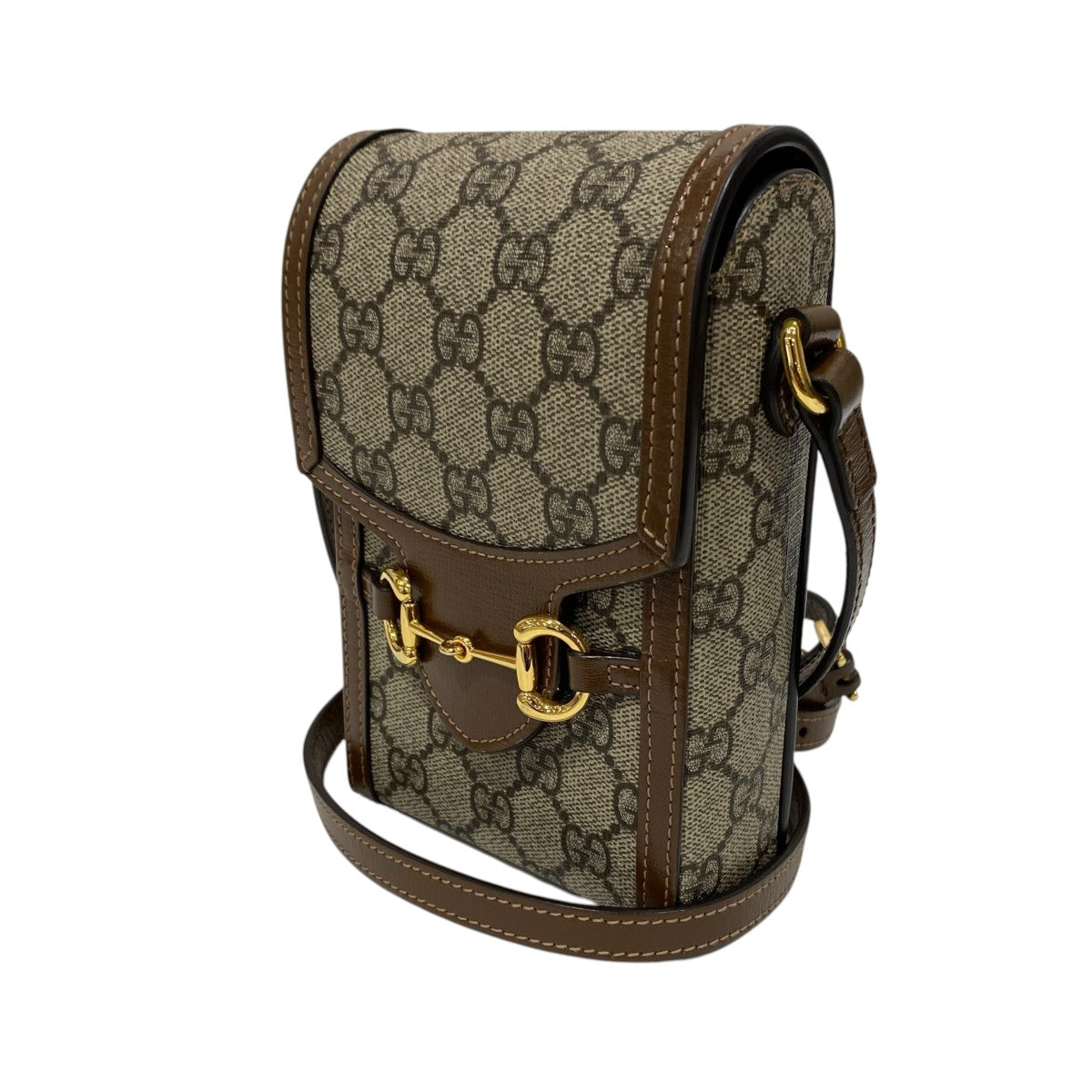 GUCCI(グッチ) GGスプリーム ホースビットショルダーバッグ625615