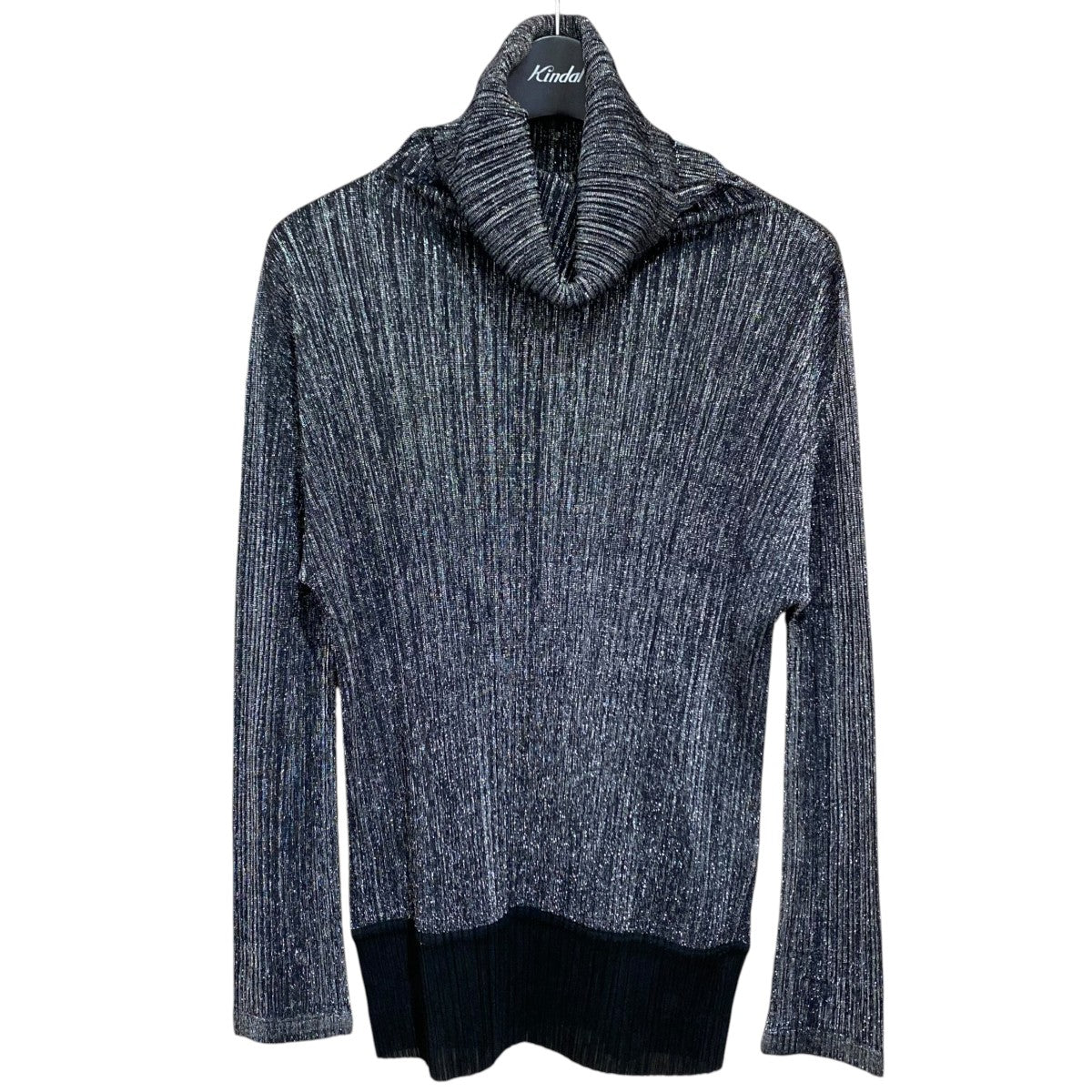 PLEATS PLEASE ハイネックプリーツカットソーPP11-JK518 古着・中古-1枚目のアイテム画像