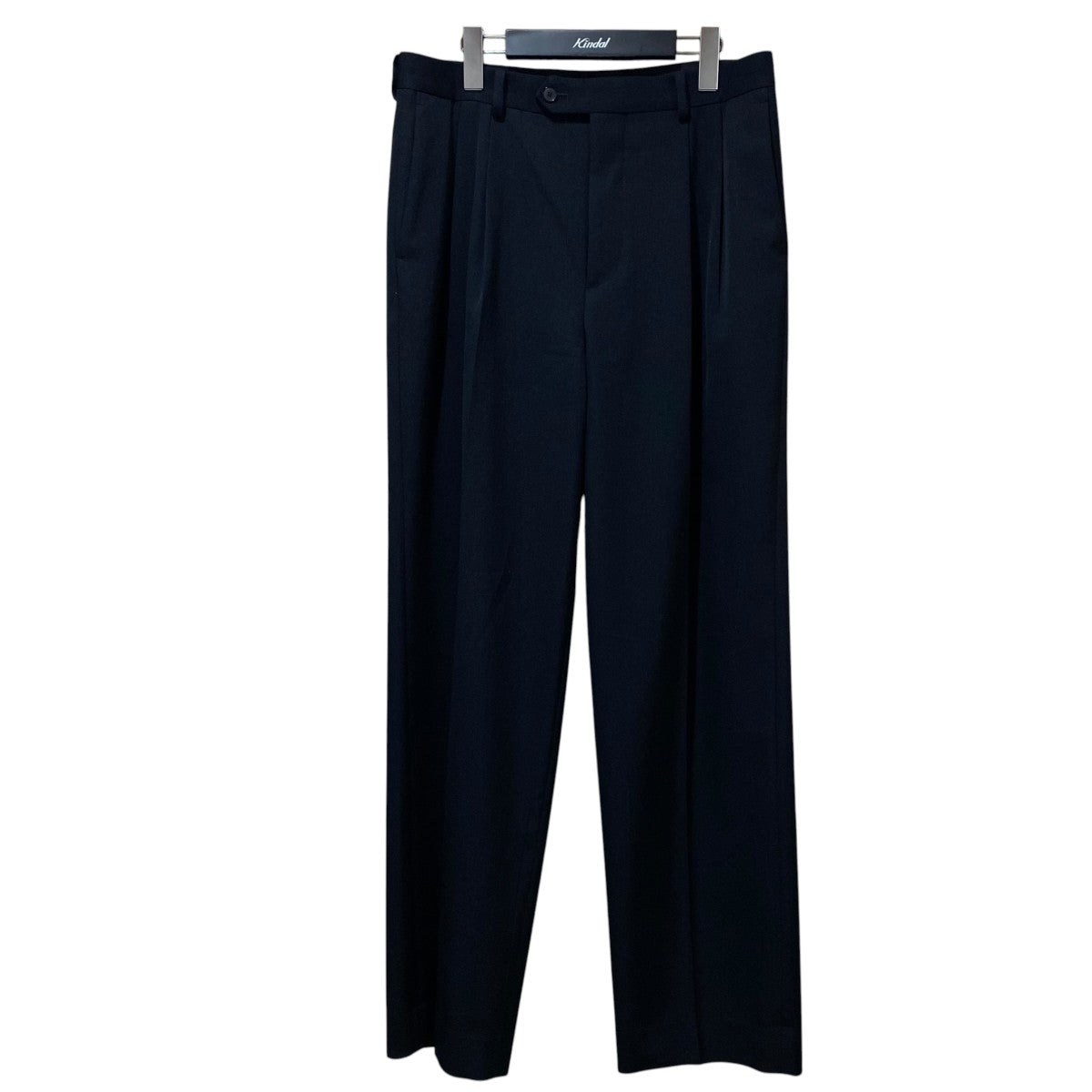 LIGHT WOOL MAX GABARDINE TWOーTUCK SLACKSウールタックパンツA26SP04MG