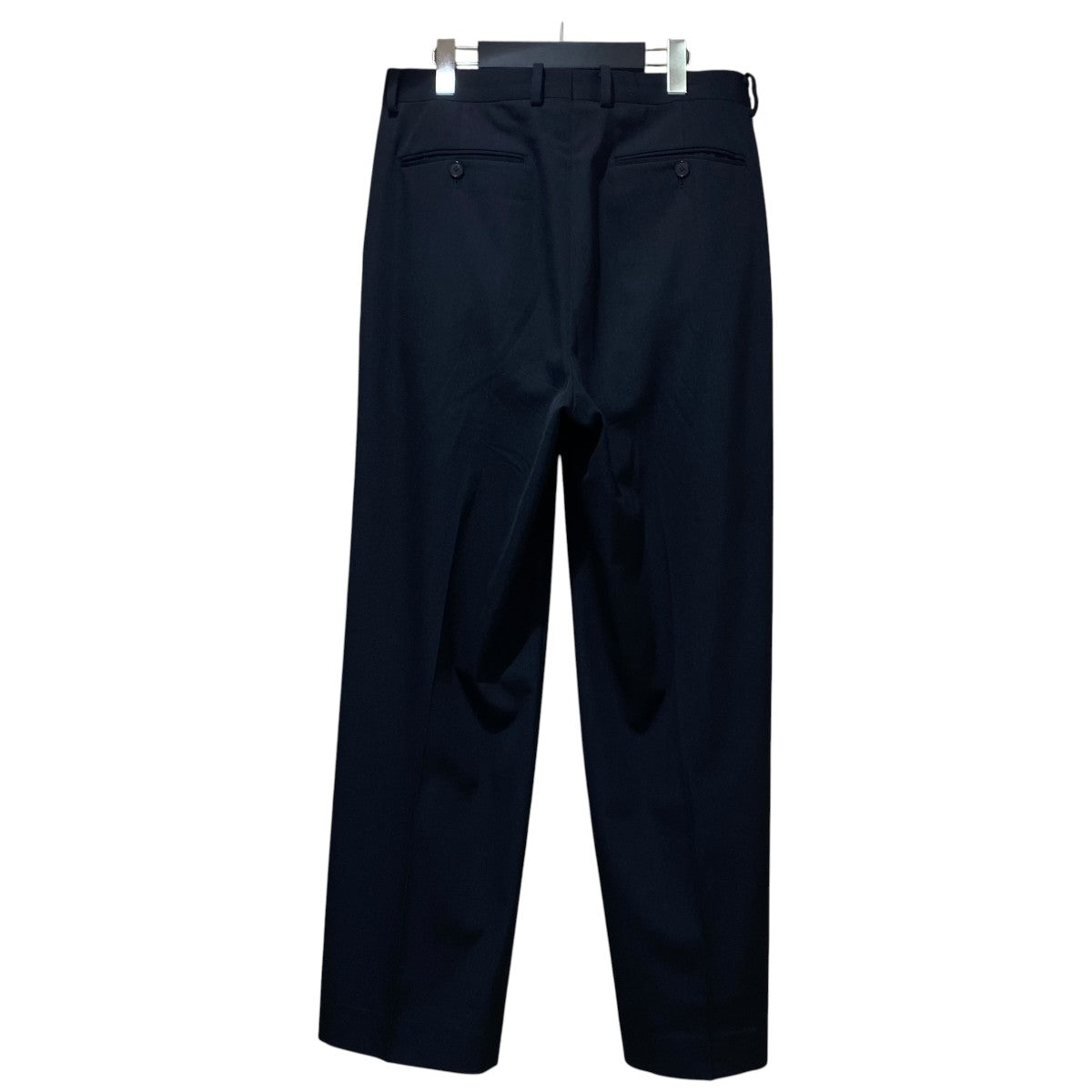 LIGHT WOOL MAX GABARDINE TWOーTUCK SLACKSウールタックパンツA26SP04MG