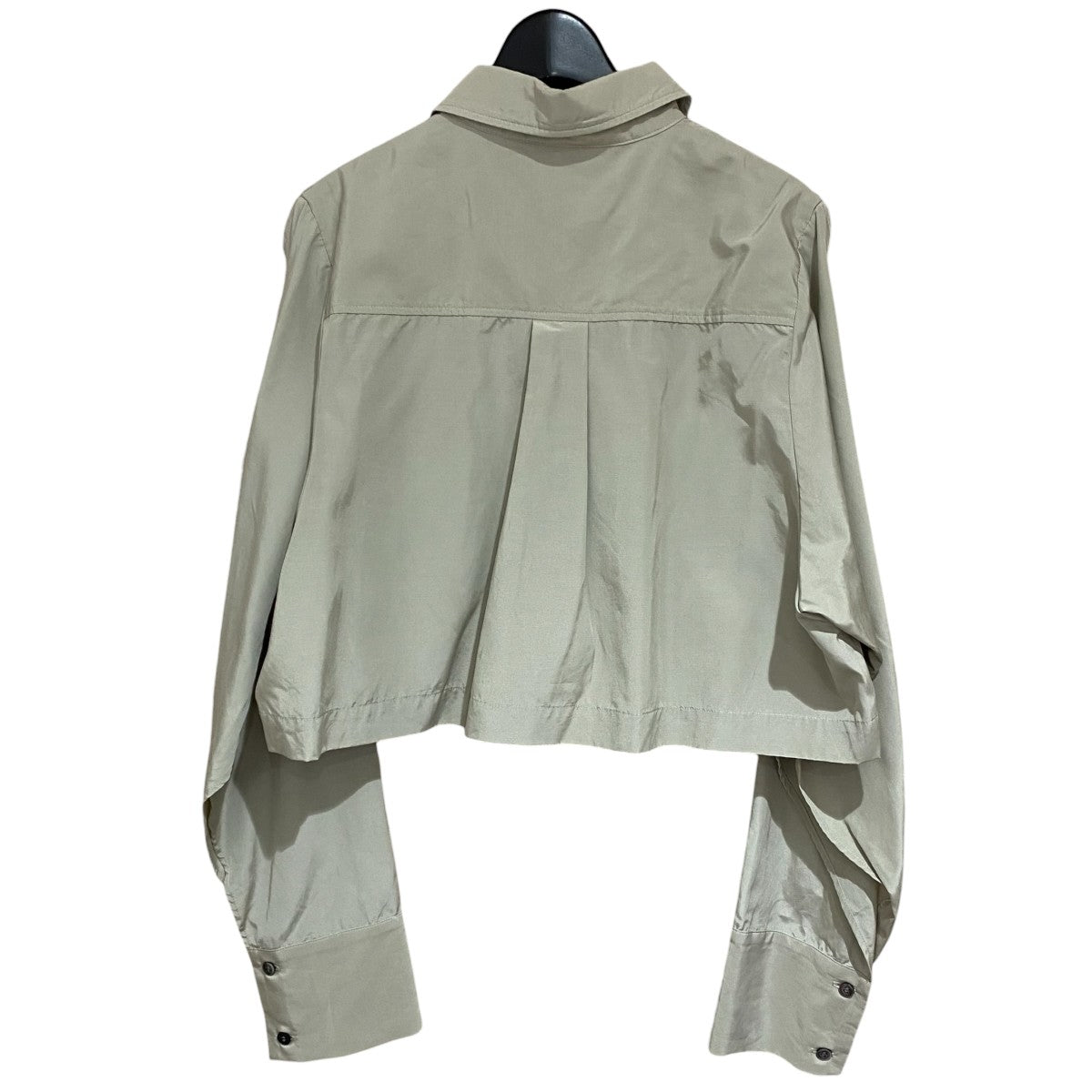 Slit Sleeves Cropped Shirt26S63203