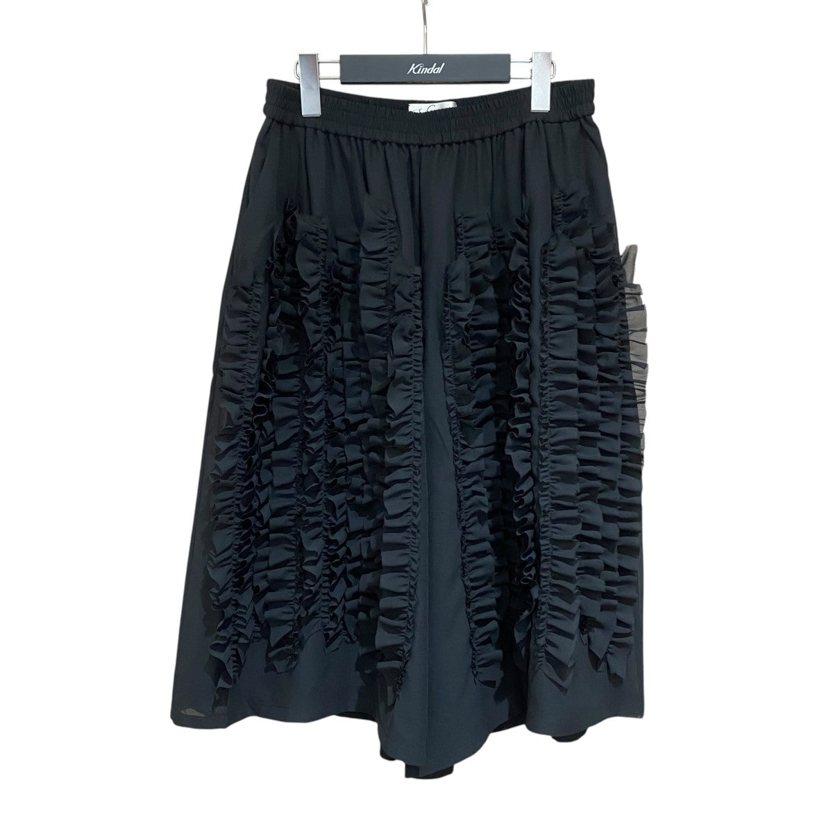VIVIANO(ヴィヴィアーノ) ハーフパンツVM-AW26-SP03 RUFFLE CHIFFON