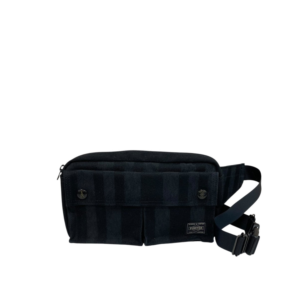 PORTER TANGO BLACK WAIST BAGボディーバッグ