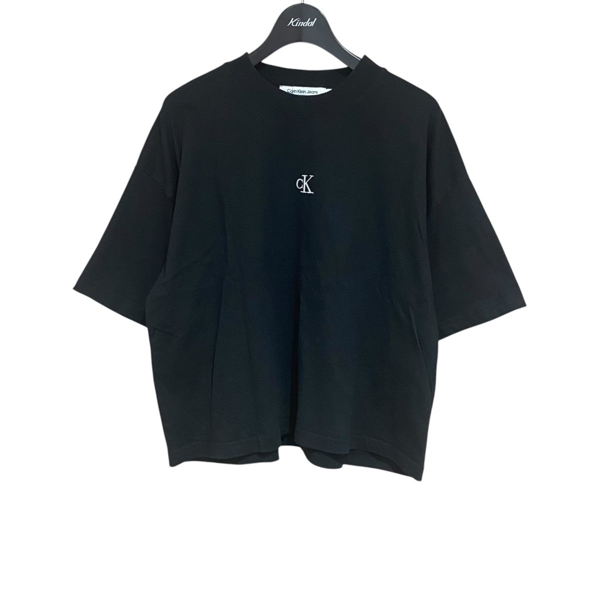 Calvin Klein Jeans(カルバンクラインジーンズ) クロップドロゴTシャツ 