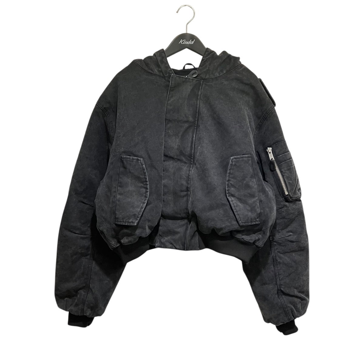 ENTIRE STUDIOS(エンタイアスタジオ) W2 BOMBER IRONフーデッド