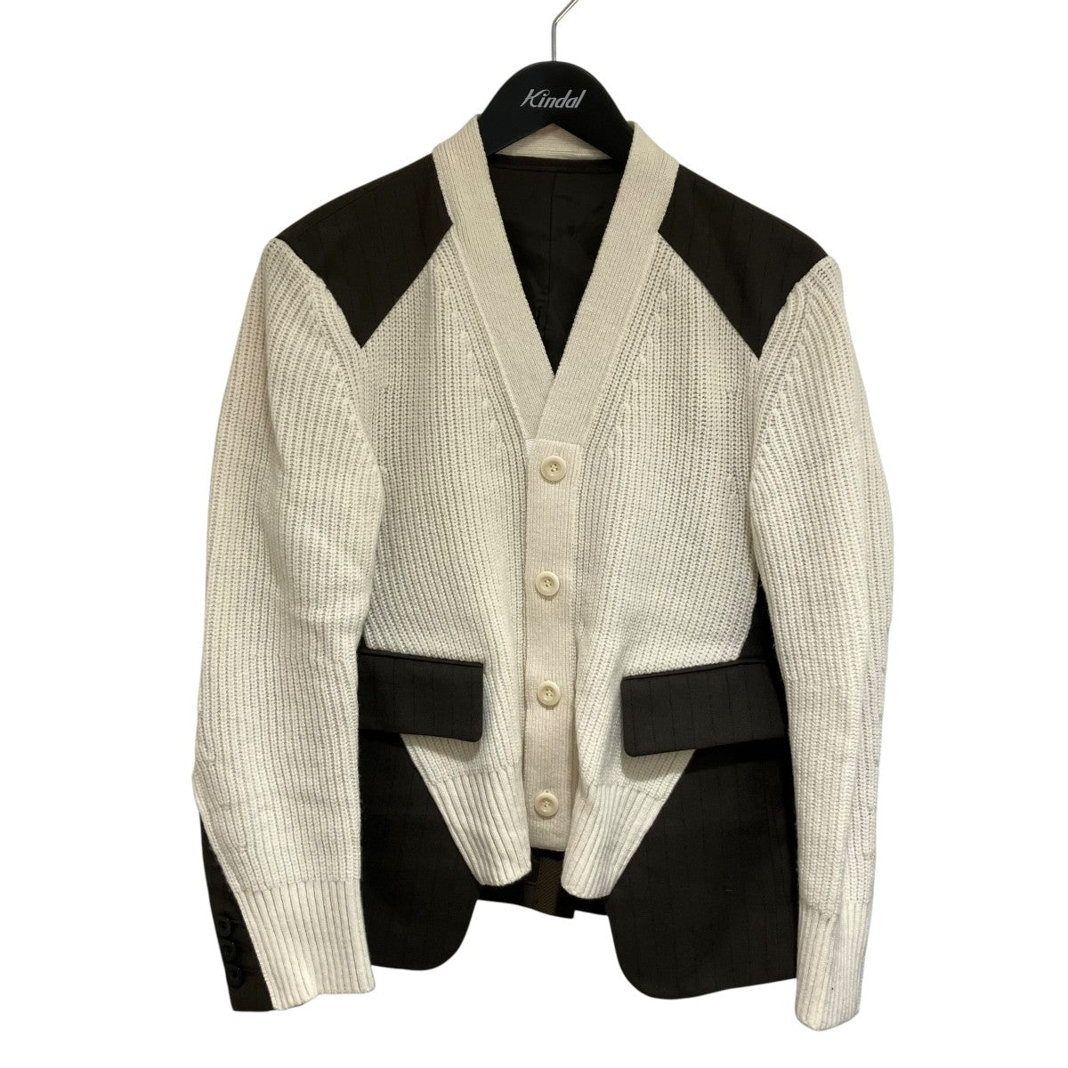 sacai × PENDLETON カーディガン size 1 即完売品 sacai(サカイ) 24AWスーツ コンビ カーディガン24-07420 24