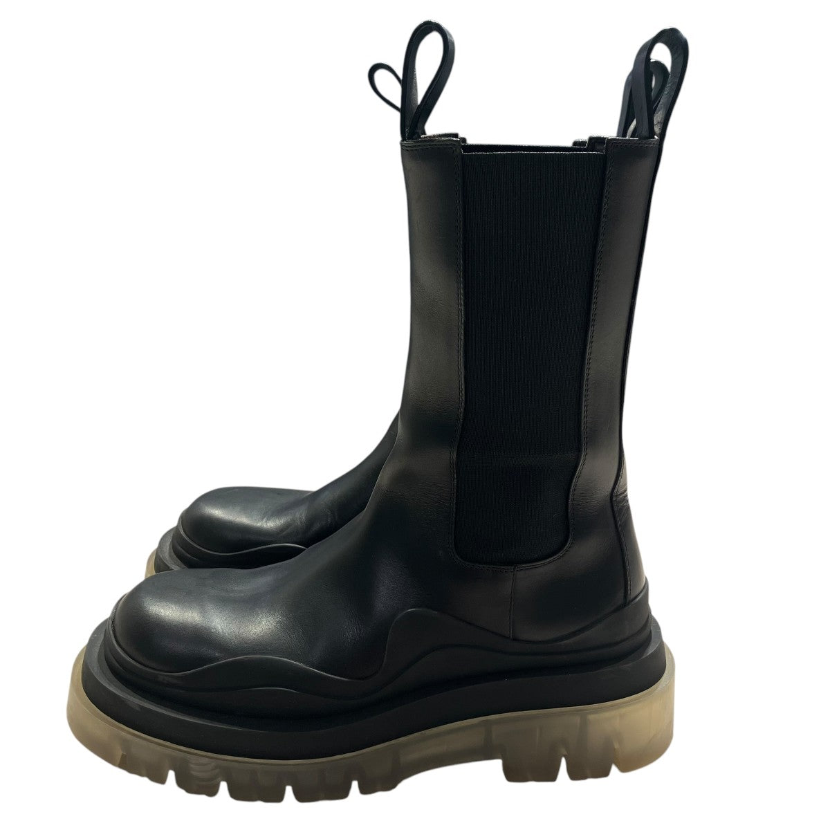 BOTTEGA VENETA 「Tire Chelsea Boots」ブーツ 古着・中古-3枚目のアイテム画像
