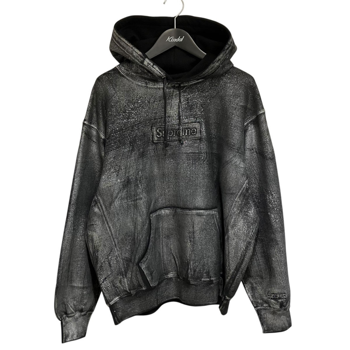 MM6 Maison Margiela×Supreme Foil Box Logo Hooded Sweatshirt