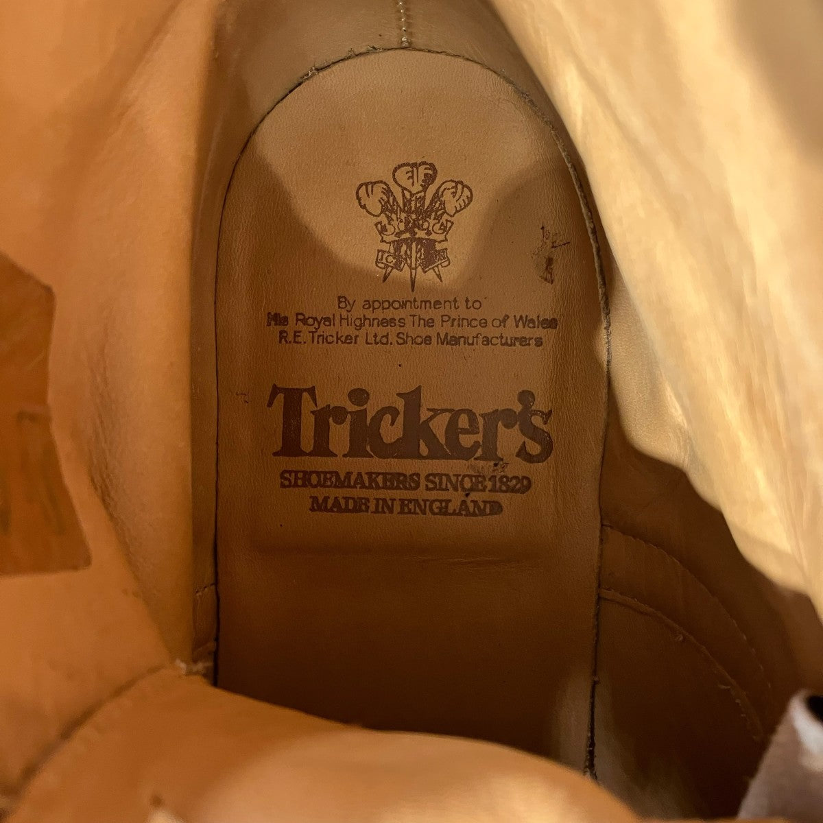 Tricker’s 「MALTON」ブーツM2508 古着・中古-7枚目のアイテム画像