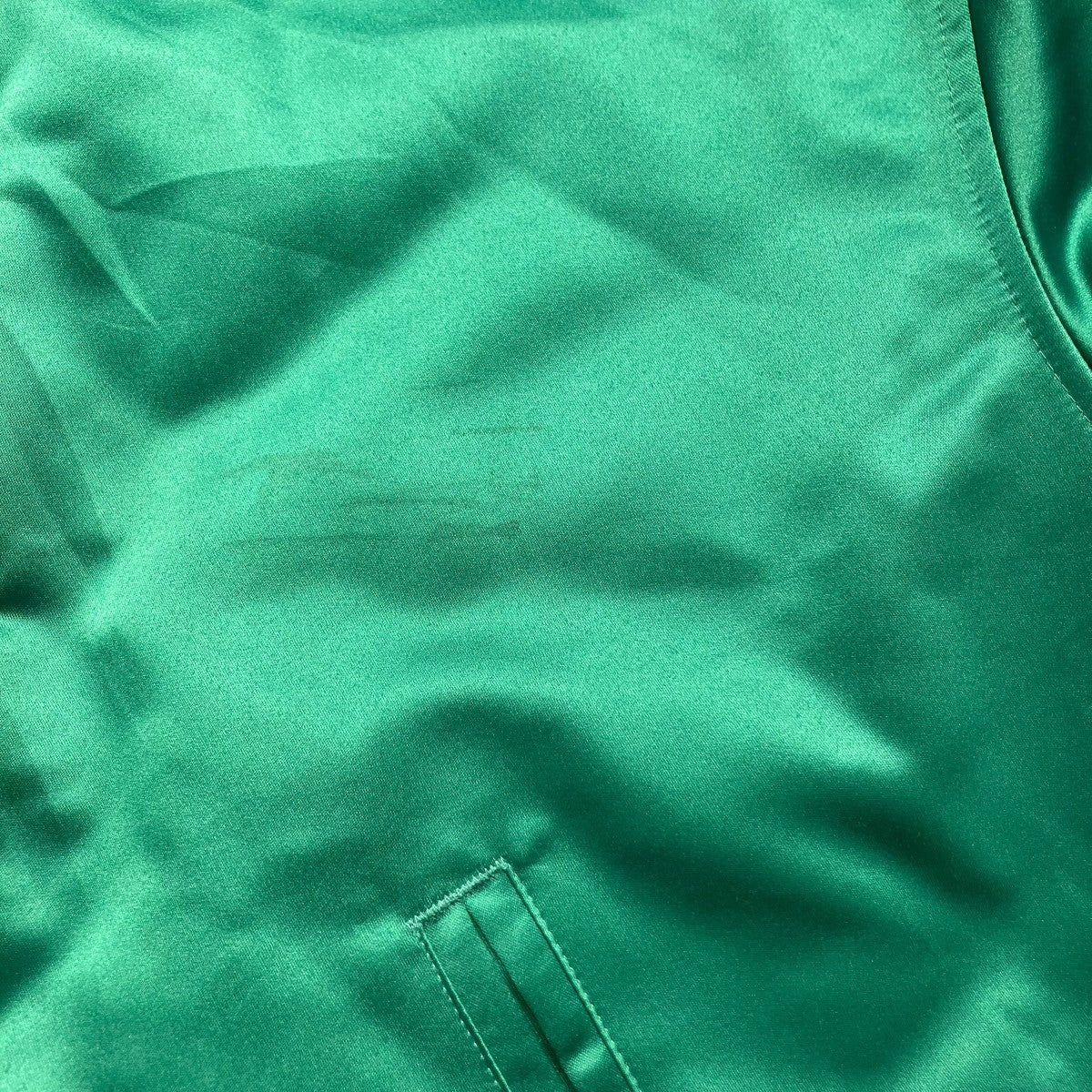 「24AWSatin Varsity Jacket」スタジャン