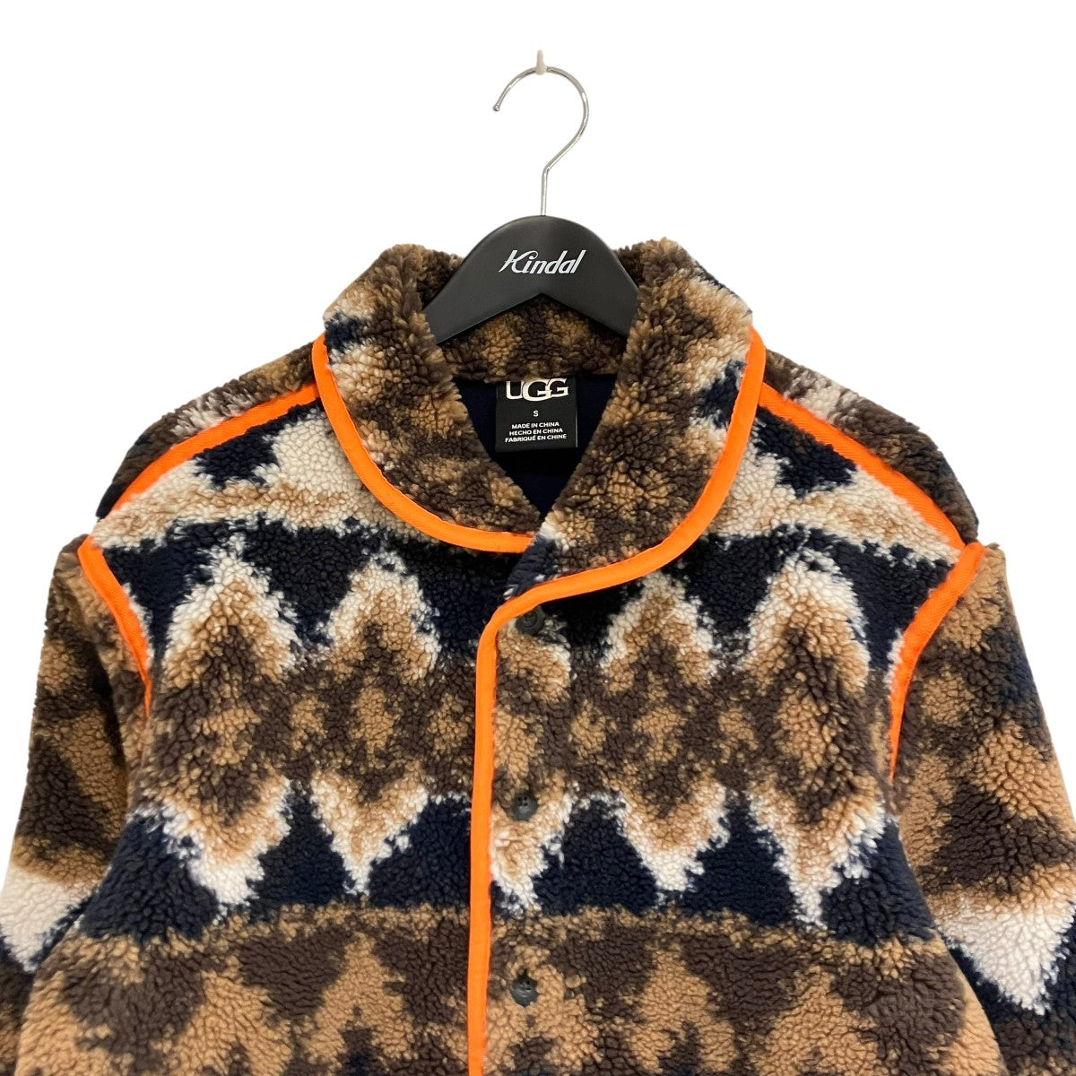 Elias UGGfluff Cardigan Printフリースジャケット1158632